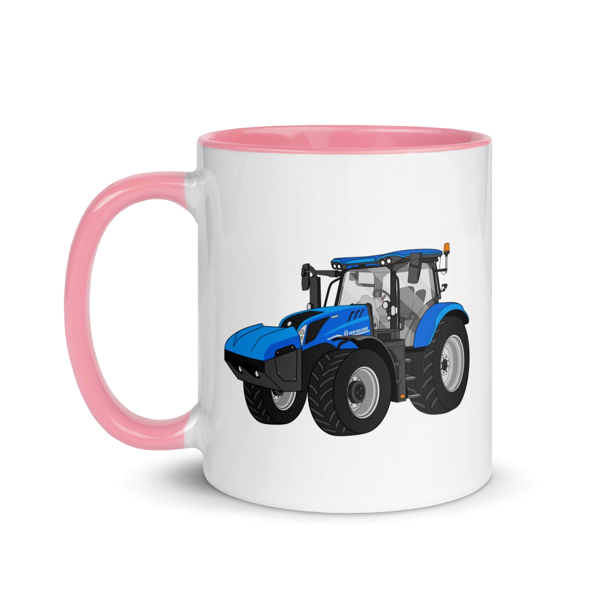 The Tractor Mugs Store New Holland T6 180 Methane | Mug with Color Inside Quality Farmers Merch