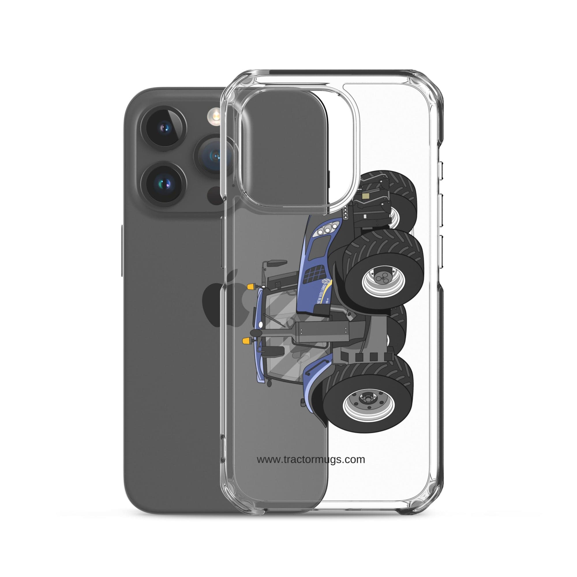 The Tractor Mugs Store New Holland T8 435 | Clear Case for iPhone® Quality Farmers Merch