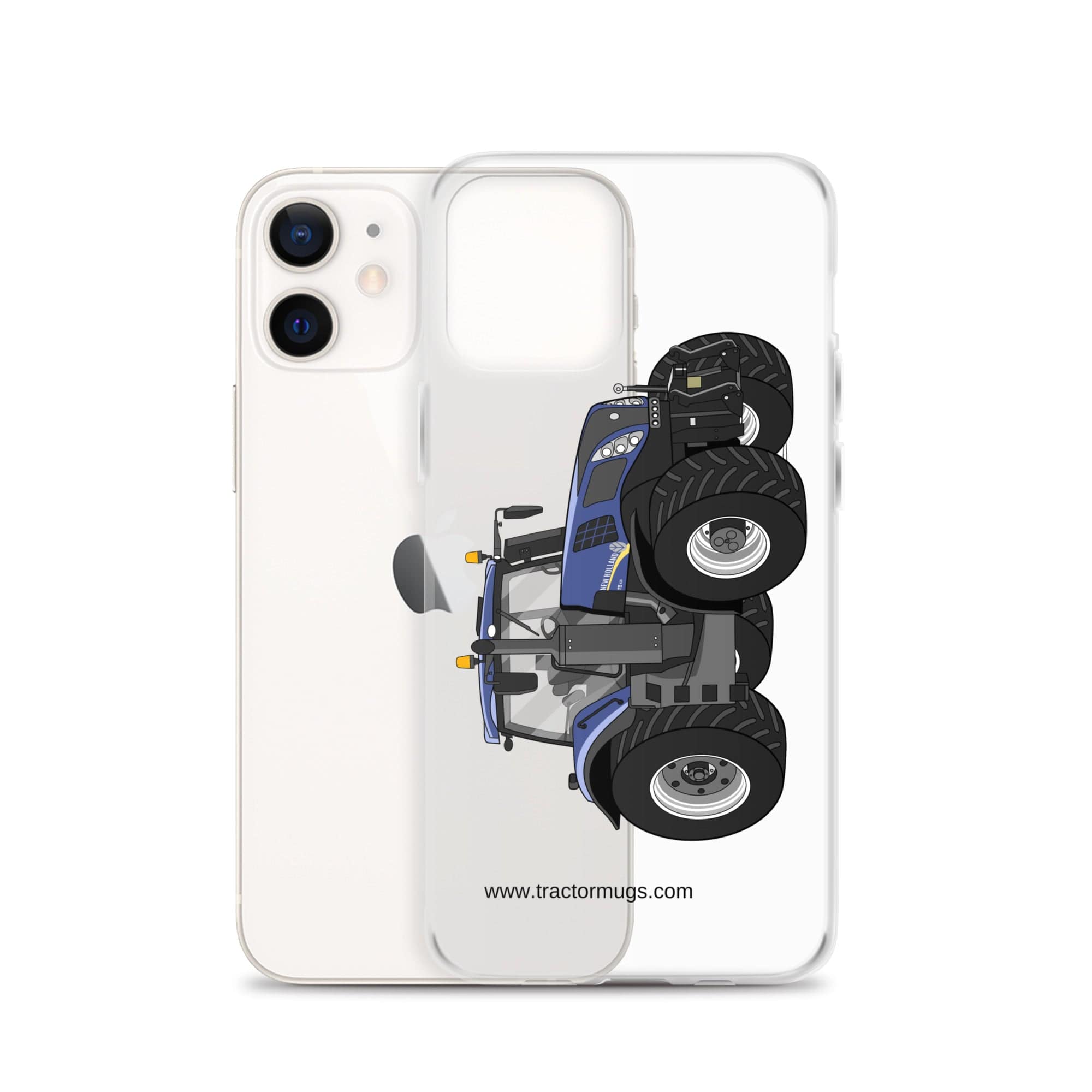 The Tractor Mugs Store New Holland T8 435 | Clear Case for iPhone® Quality Farmers Merch