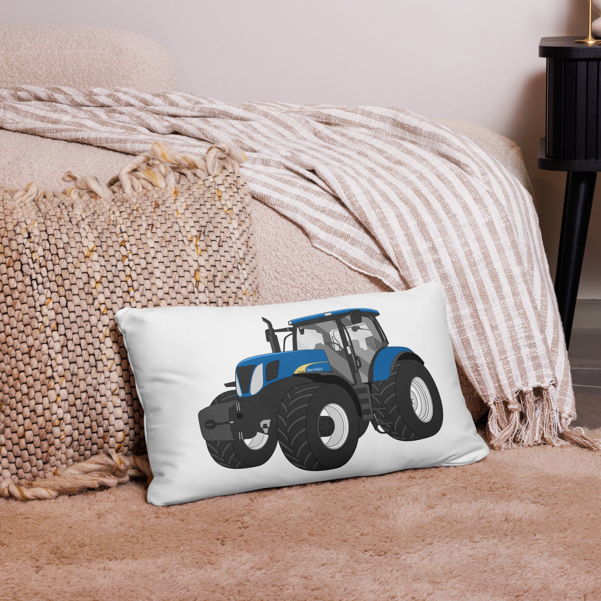 The Tractor Mugs Store New Holland The 7040-1 | Pillow Case Quality Farmers Merch
