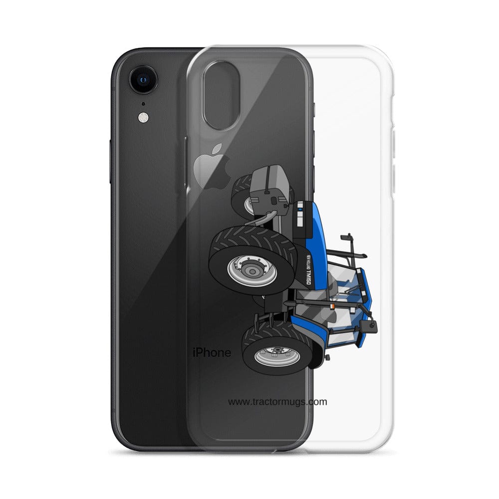The Tractor Mugs Store New Holland TM 150 Super Steer | Clear Case for iPhone® Quality Farmers Merch
