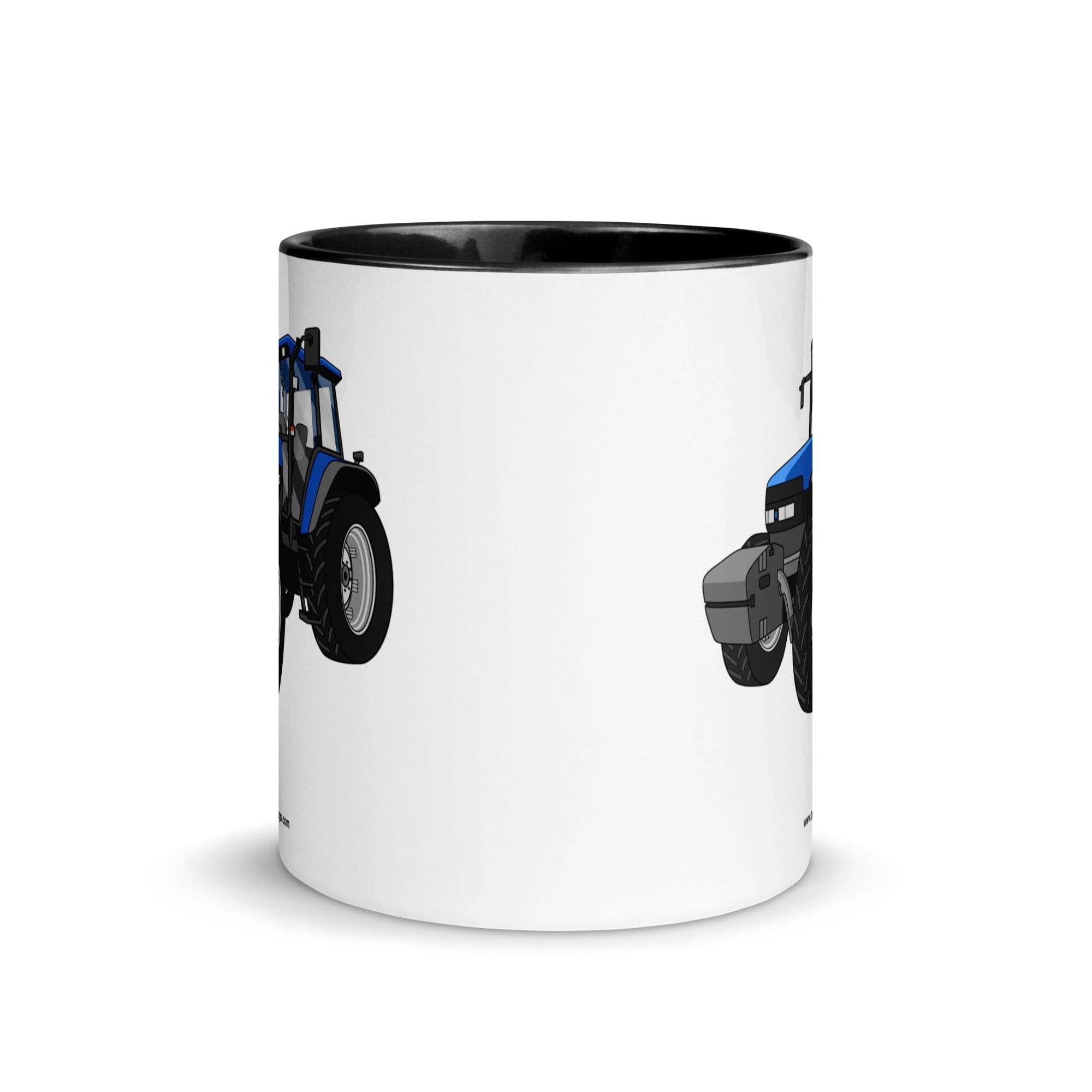 The Tractor Mugs Store New Holland TM 150 Super Steer | Mug with Color Inside Quality Farmers Merch