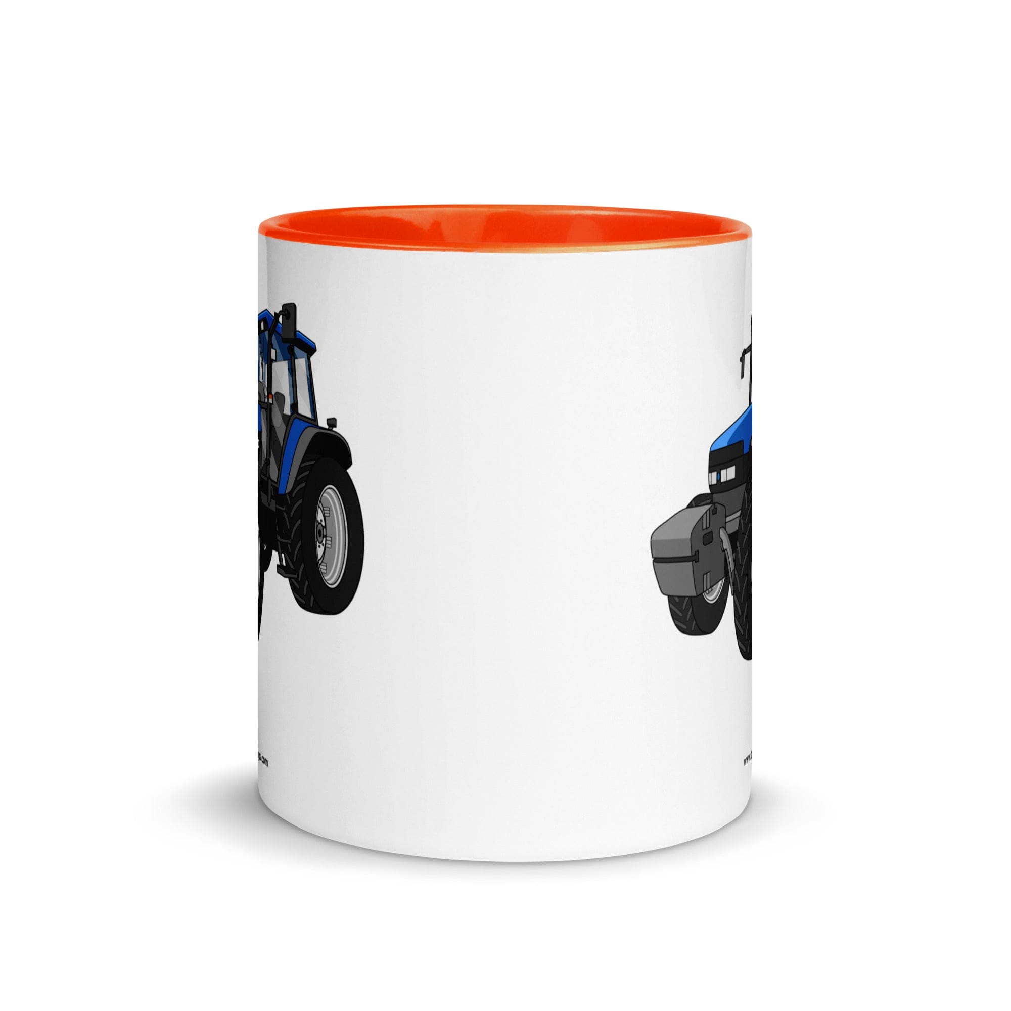 The Tractor Mugs Store New Holland TM 150 Super Steer | Mug with Color Inside Quality Farmers Merch