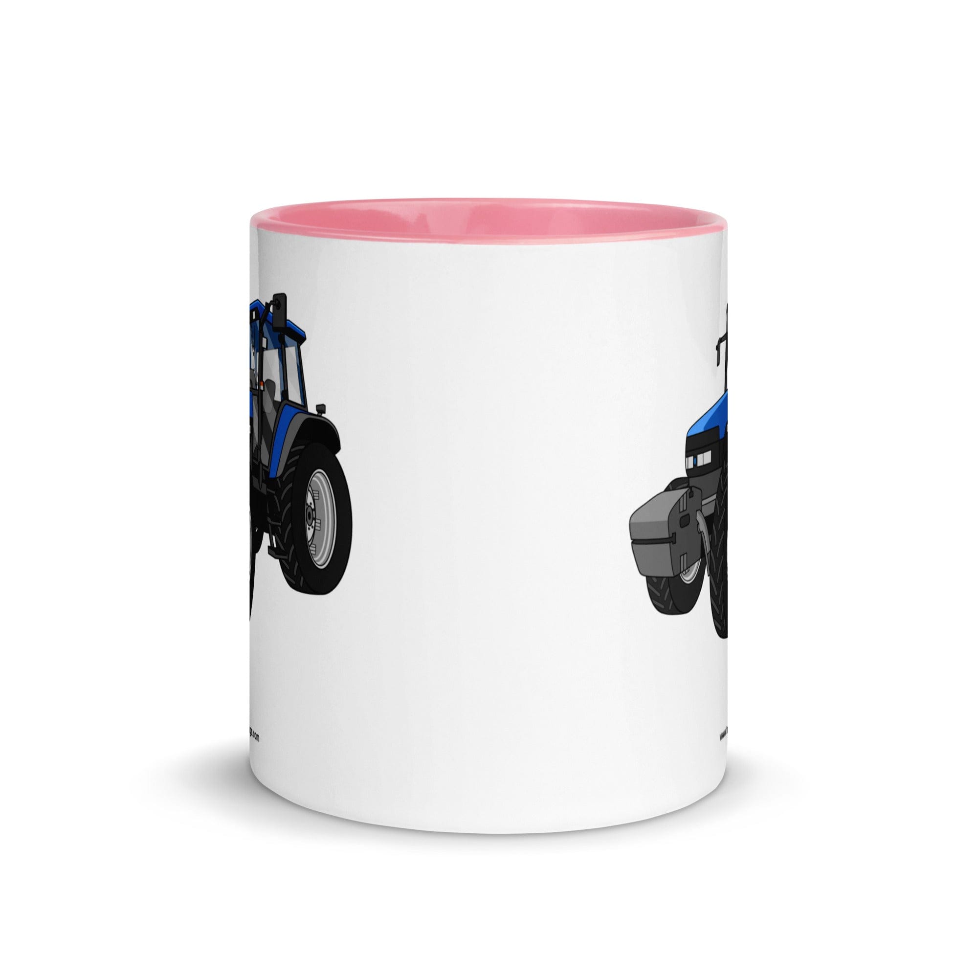 The Tractor Mugs Store New Holland TM 150 Super Steer | Mug with Color Inside Quality Farmers Merch