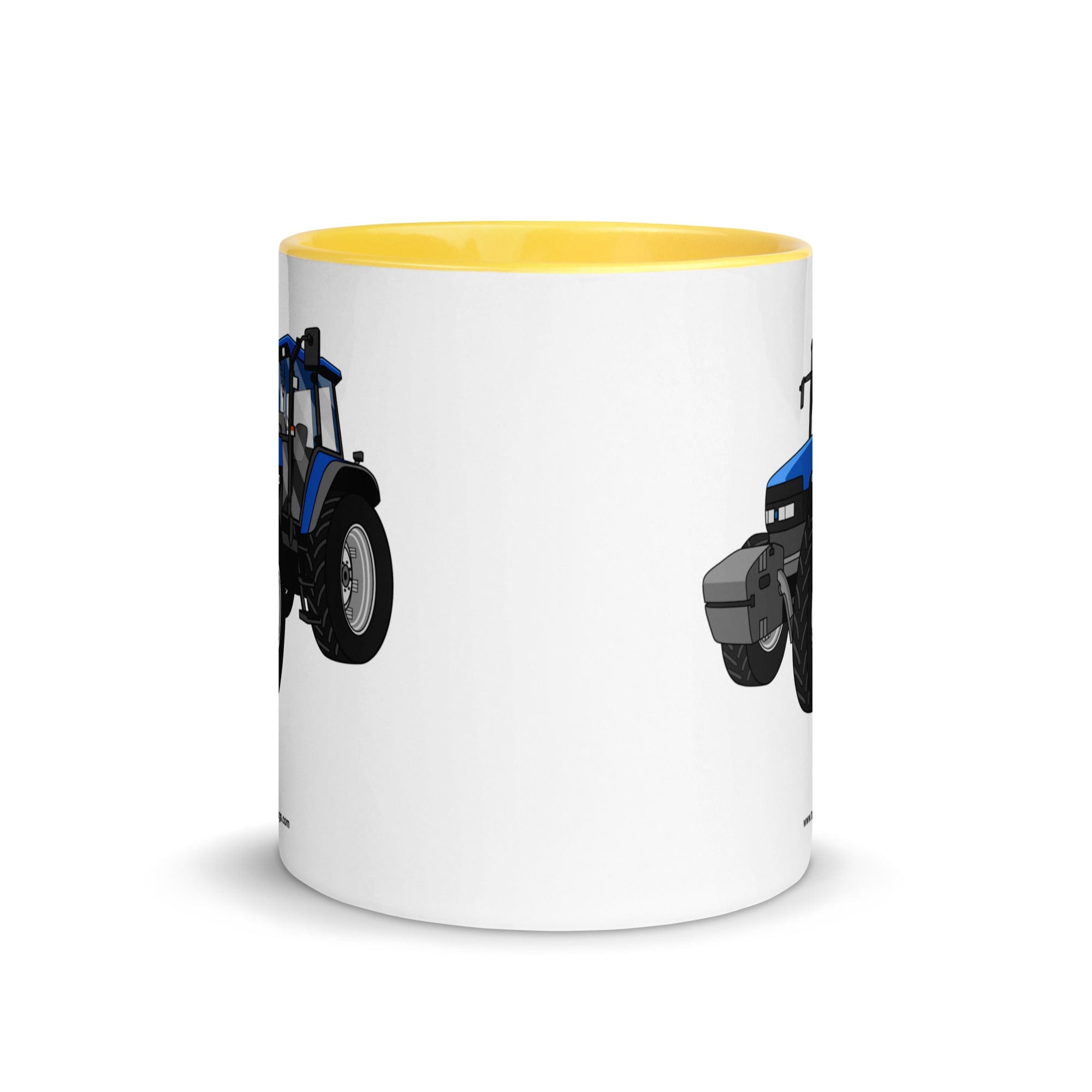 The Tractor Mugs Store New Holland TM 150 Super Steer | Mug with Color Inside Quality Farmers Merch
