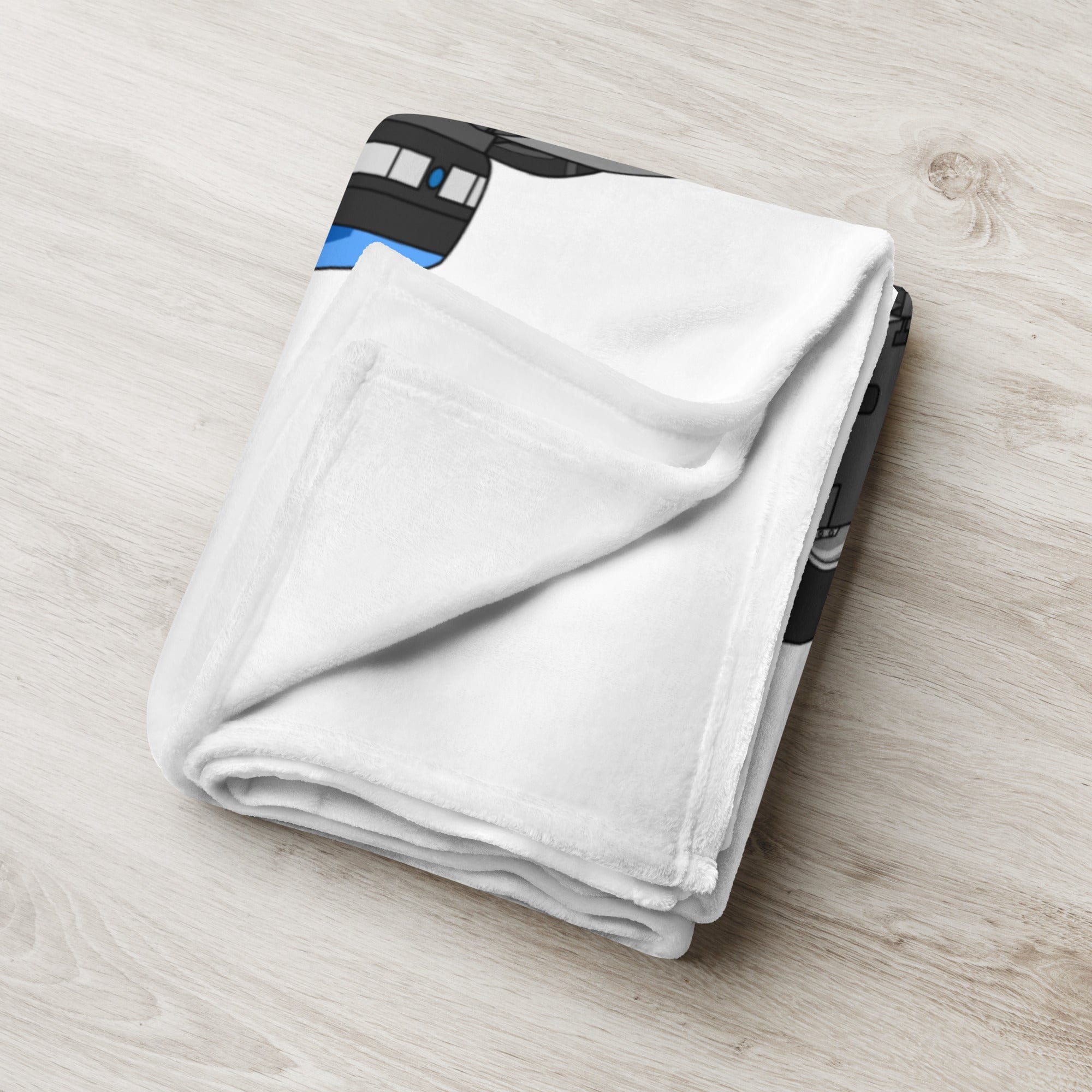 The Tractor Mugs Store New Holland TM 150 Super Steer | Throw Blanket Quality Farmers Merch