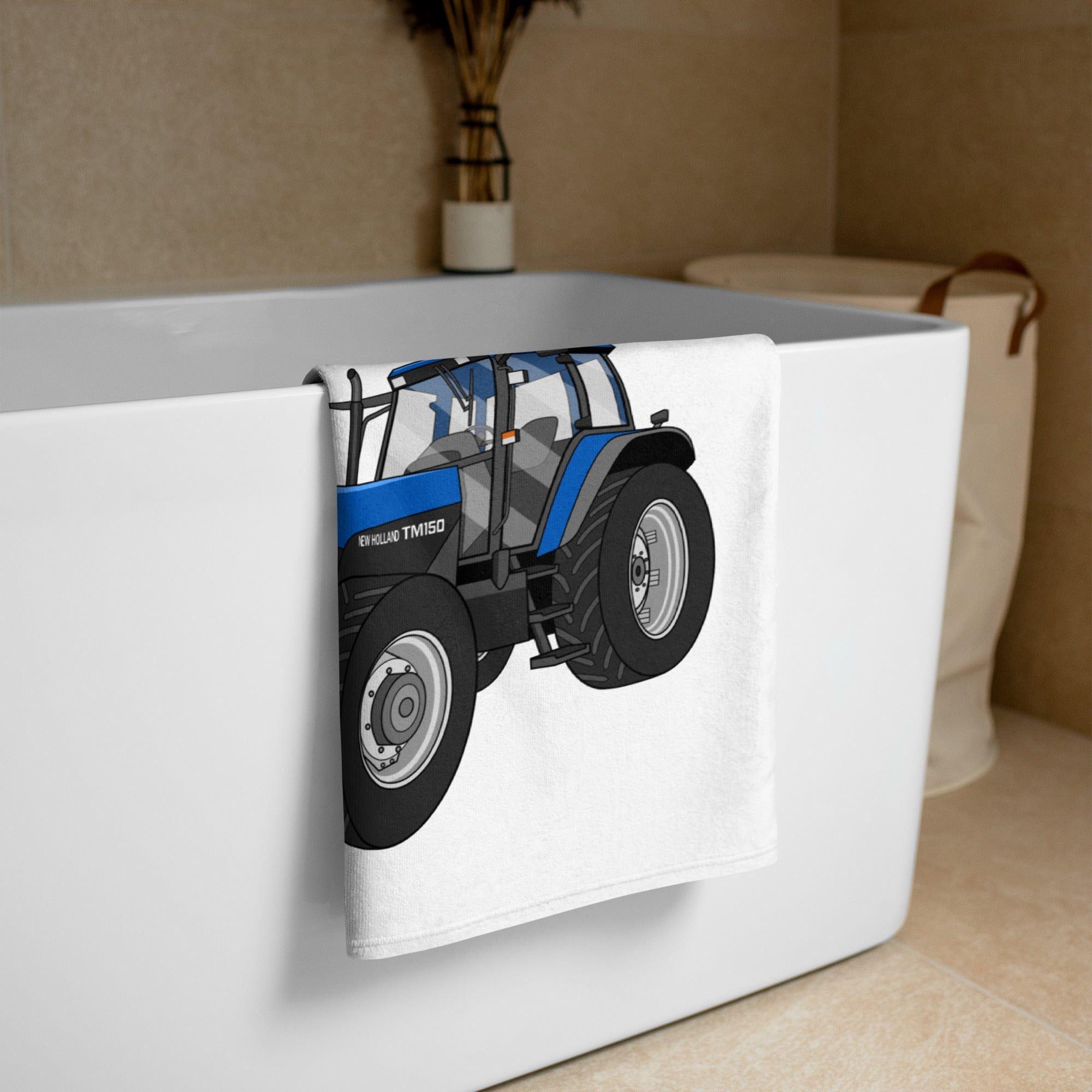 The Tractor Mugs Store New Holland TM 150 Super Steer | Towel Quality Farmers Merch