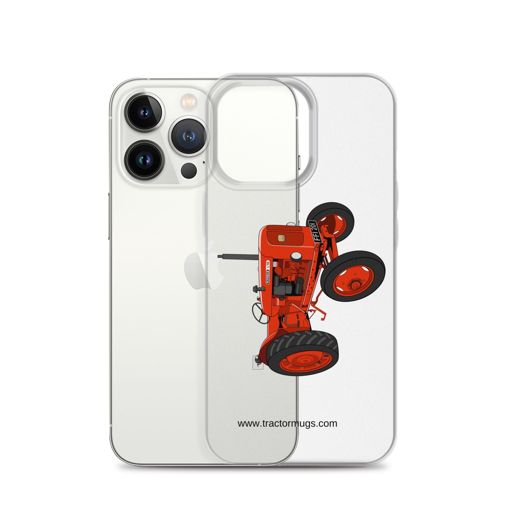 The Tractor Mugs Store Nuffield 4_60 | Clear Case for iPhone® Quality Farmers Merch