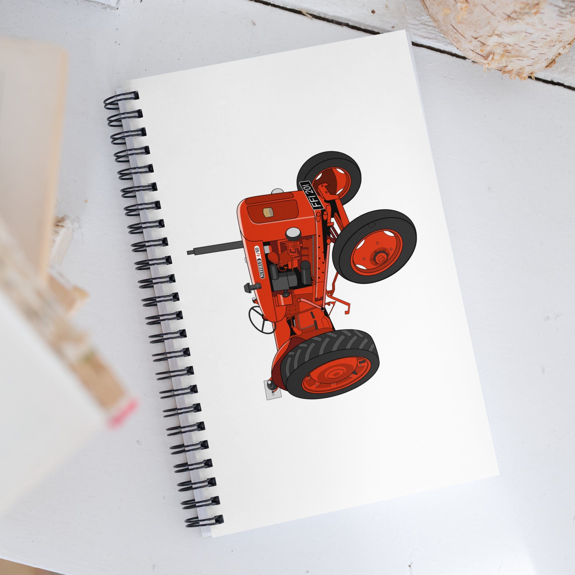 The Tractor Mugs Store Nuffield 4_60 | Spiral notebook Quality Farmers Merch