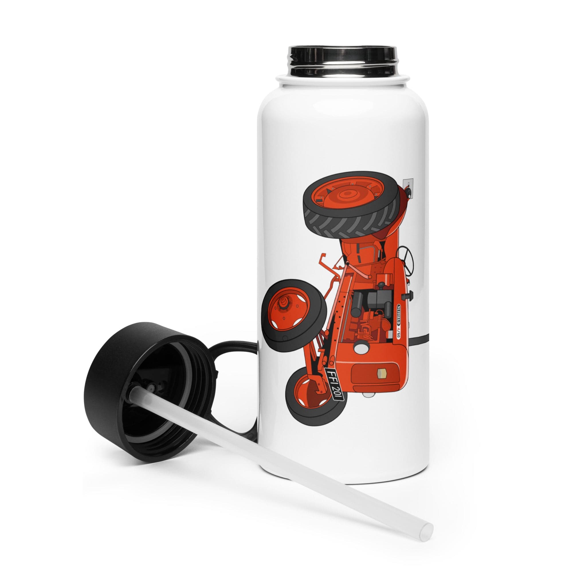 The Tractor Mugs Store Nuffield 4_60 | Stainless Steel Water Bottle Quality Farmers Merch