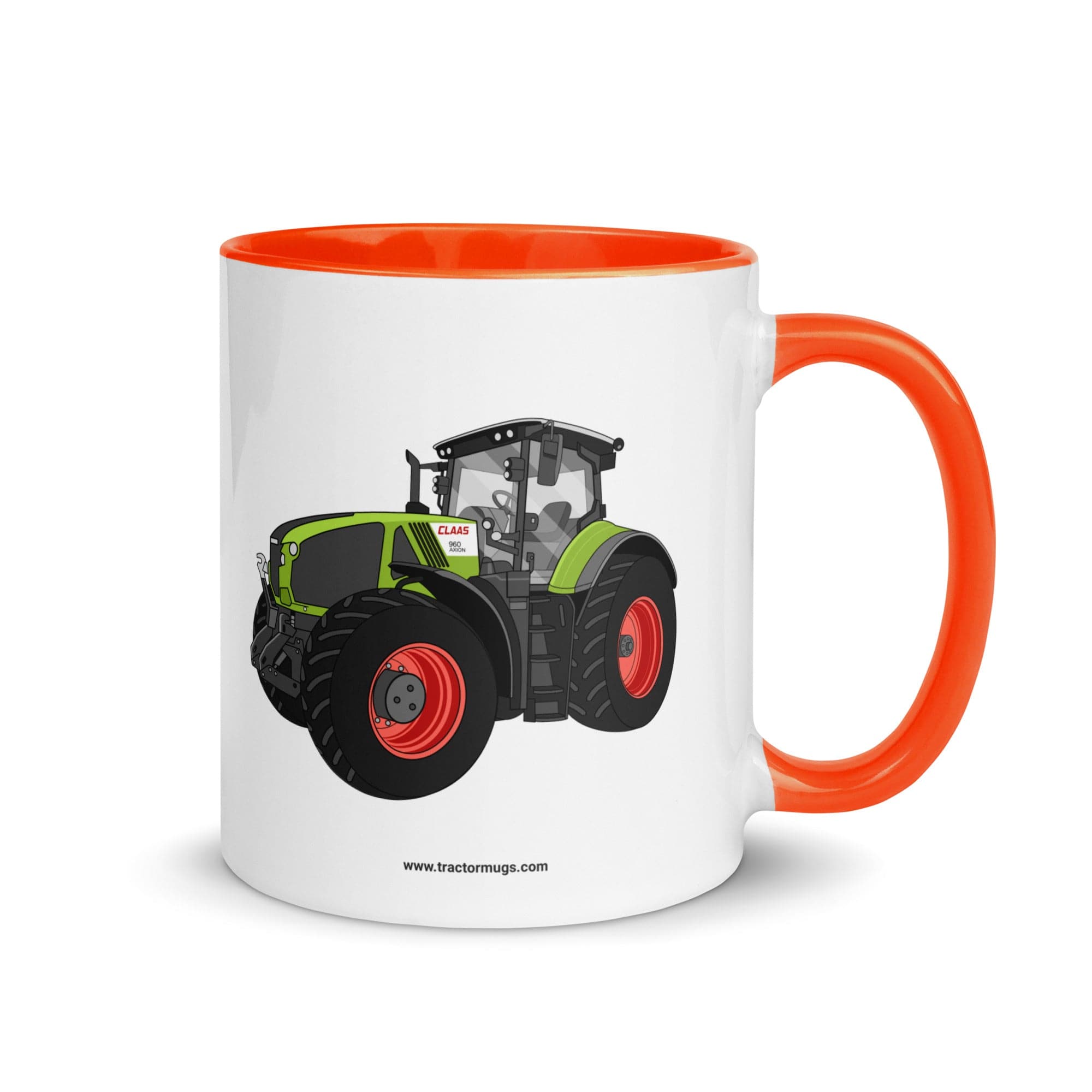 The Tractor Mugs Store Orange / 11 oz Class Axion 960 | Mug with Color Inside Quality Farmers Merch