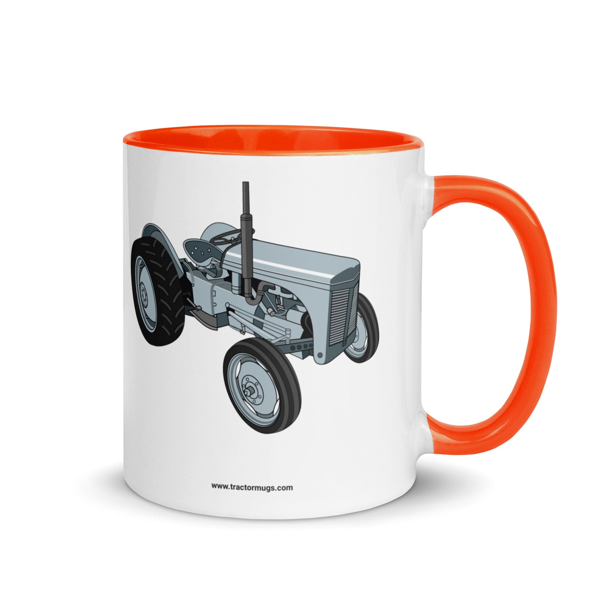 The Tractor Mugs Store Orange Ferguson TE 20 | Mug with Color Inside Quality Farmers Merch