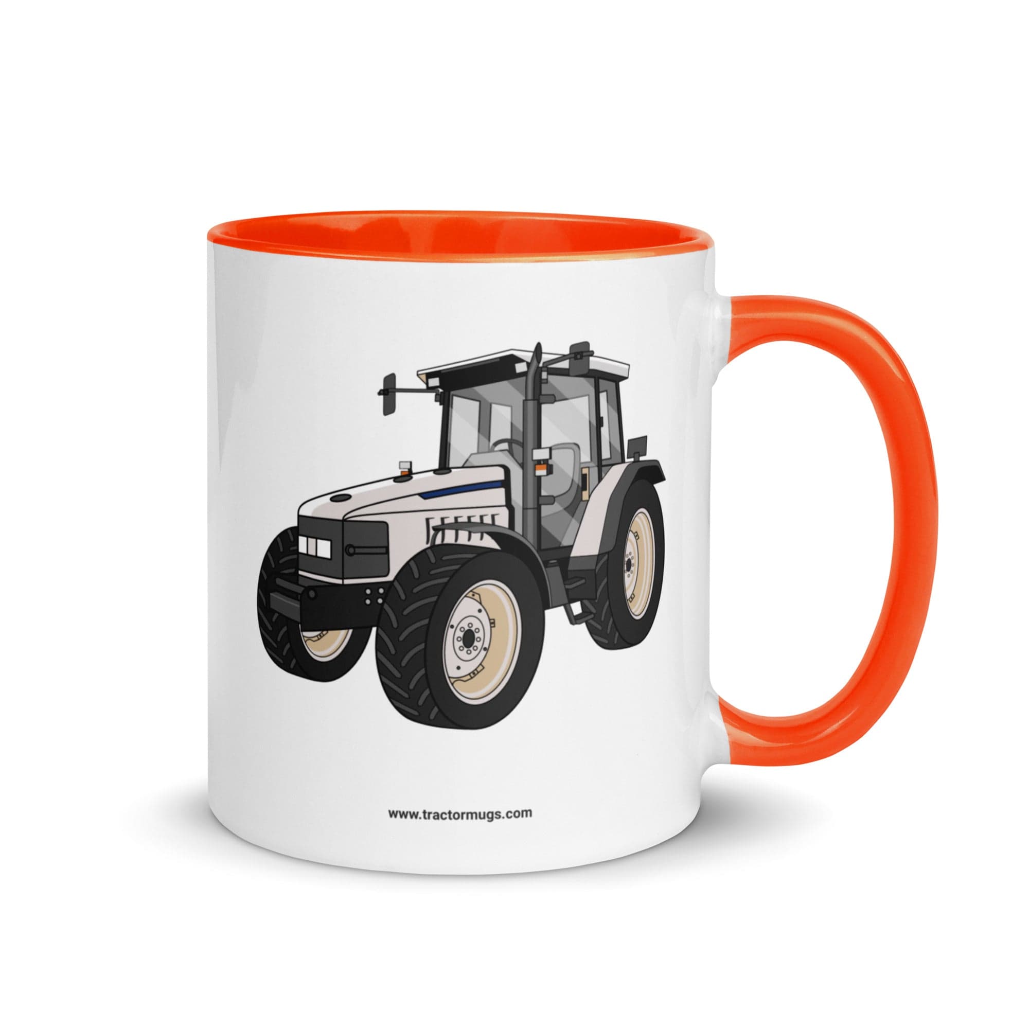 The Tractor Mugs Store Orange Lamborghini 1060 | Mug with Color Inside Quality Farmers Merch