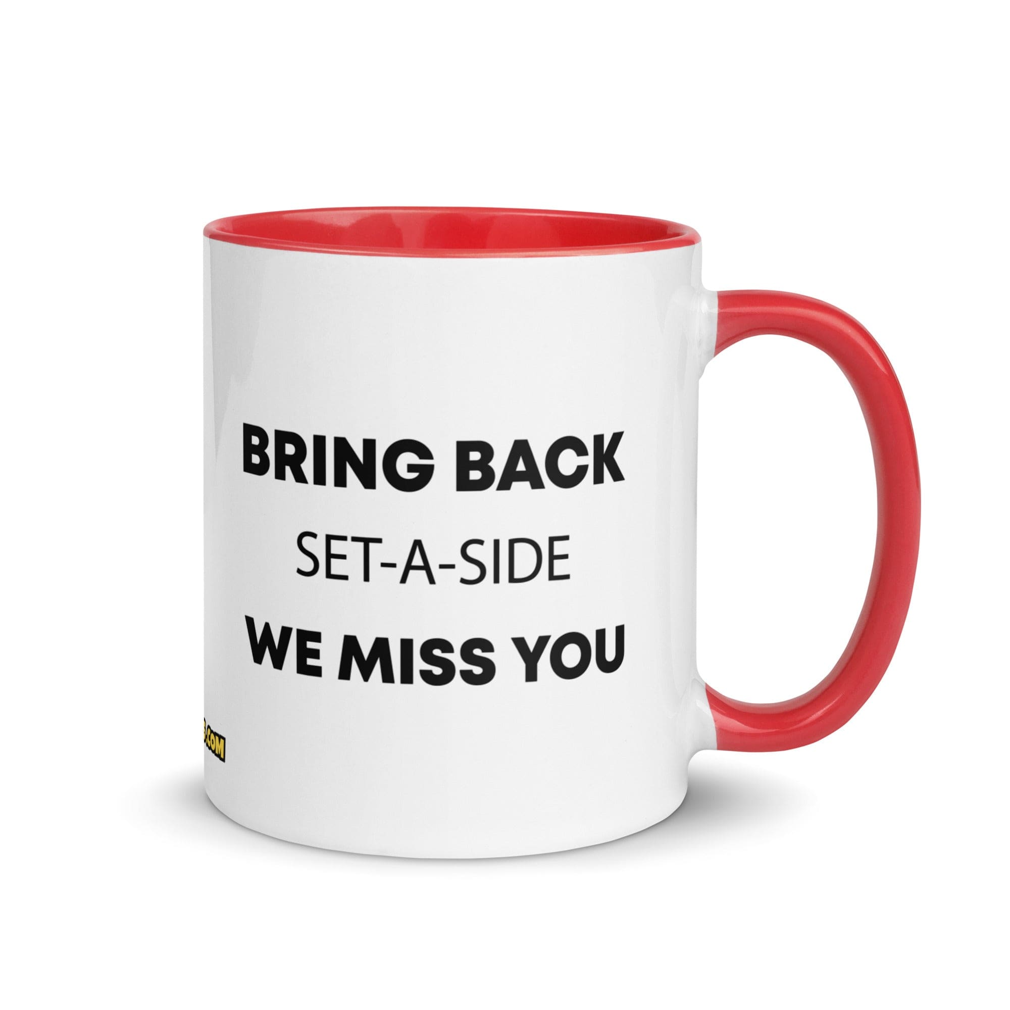 The Tractor Mugs Store Red Bring Back Set A SIDE | Mug with Color Inside Quality Farmers Merch