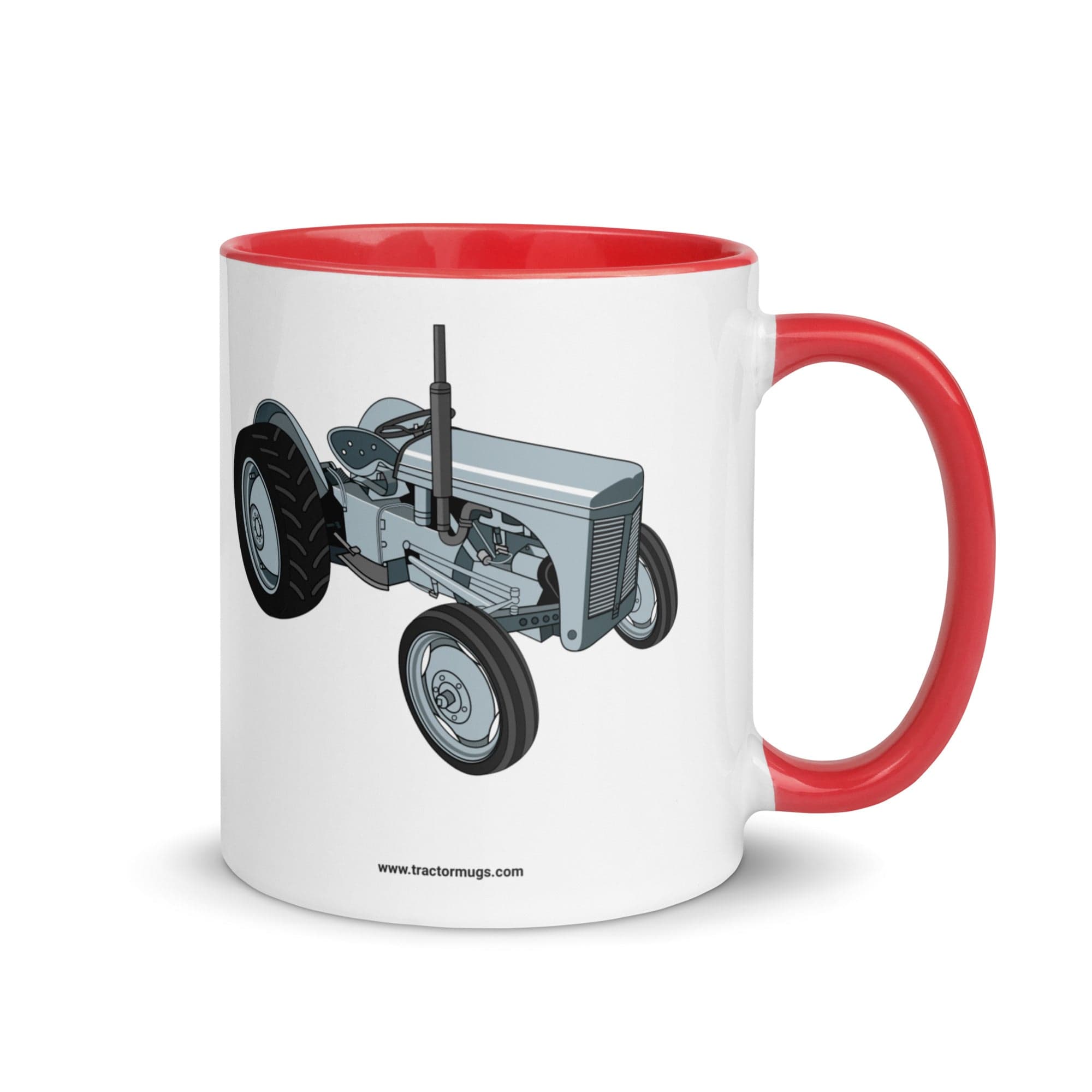 The Tractor Mugs Store Red Ferguson TE 20 | Mug with Color Inside Quality Farmers Merch