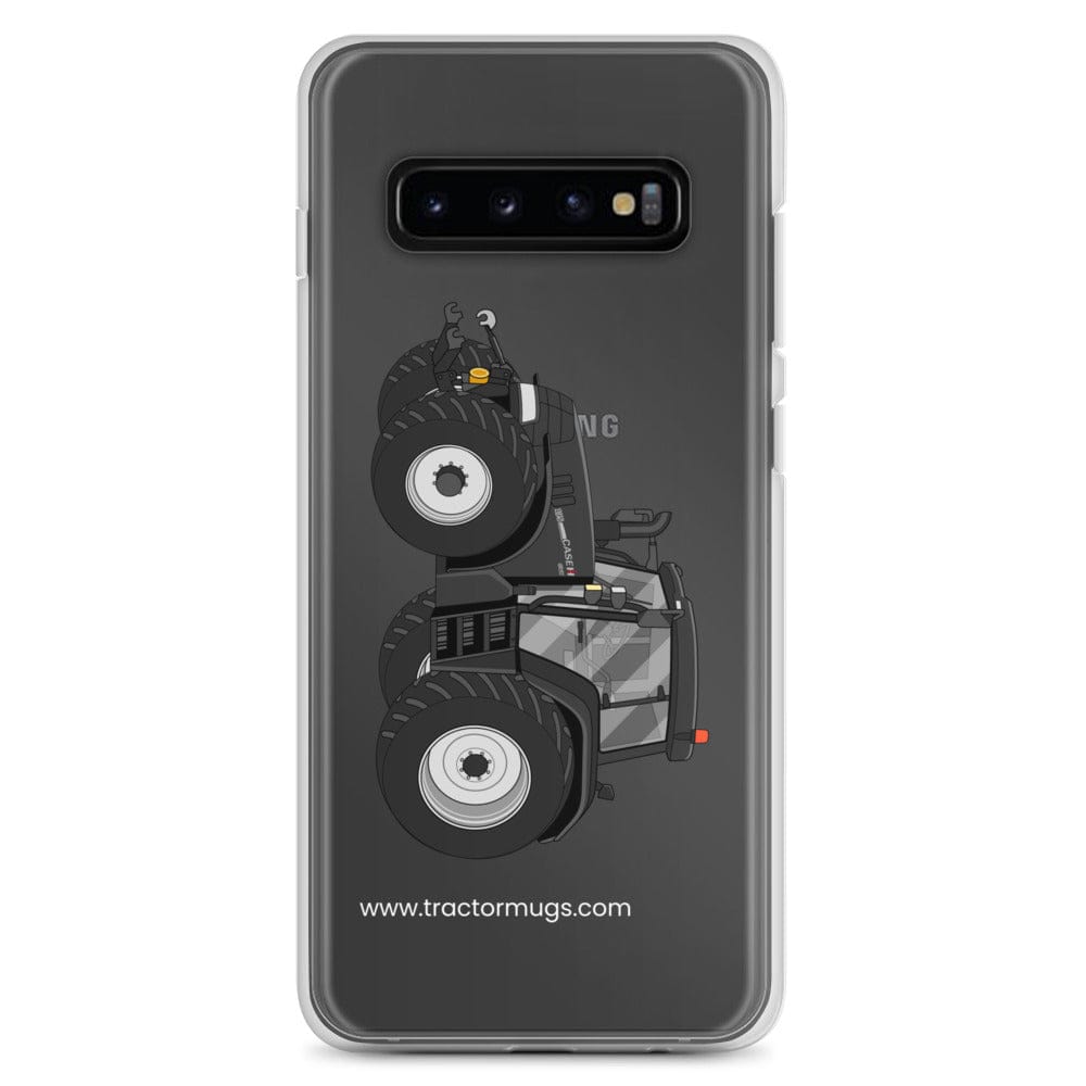 The Tractor Mugs Store Samsung Galaxy S10+ Case IH 195 CVX Black | Clear Case for Samsung® Quality Farmers Merch
