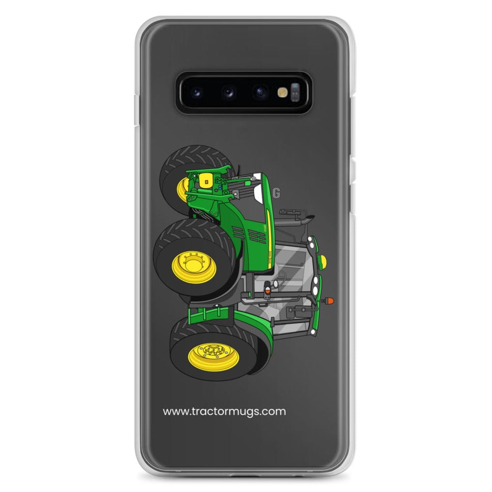 The Tractor Mugs Store Samsung Galaxy S10+ John Deere 6155 M | Clear Case for Samsung® Quality Farmers Merch