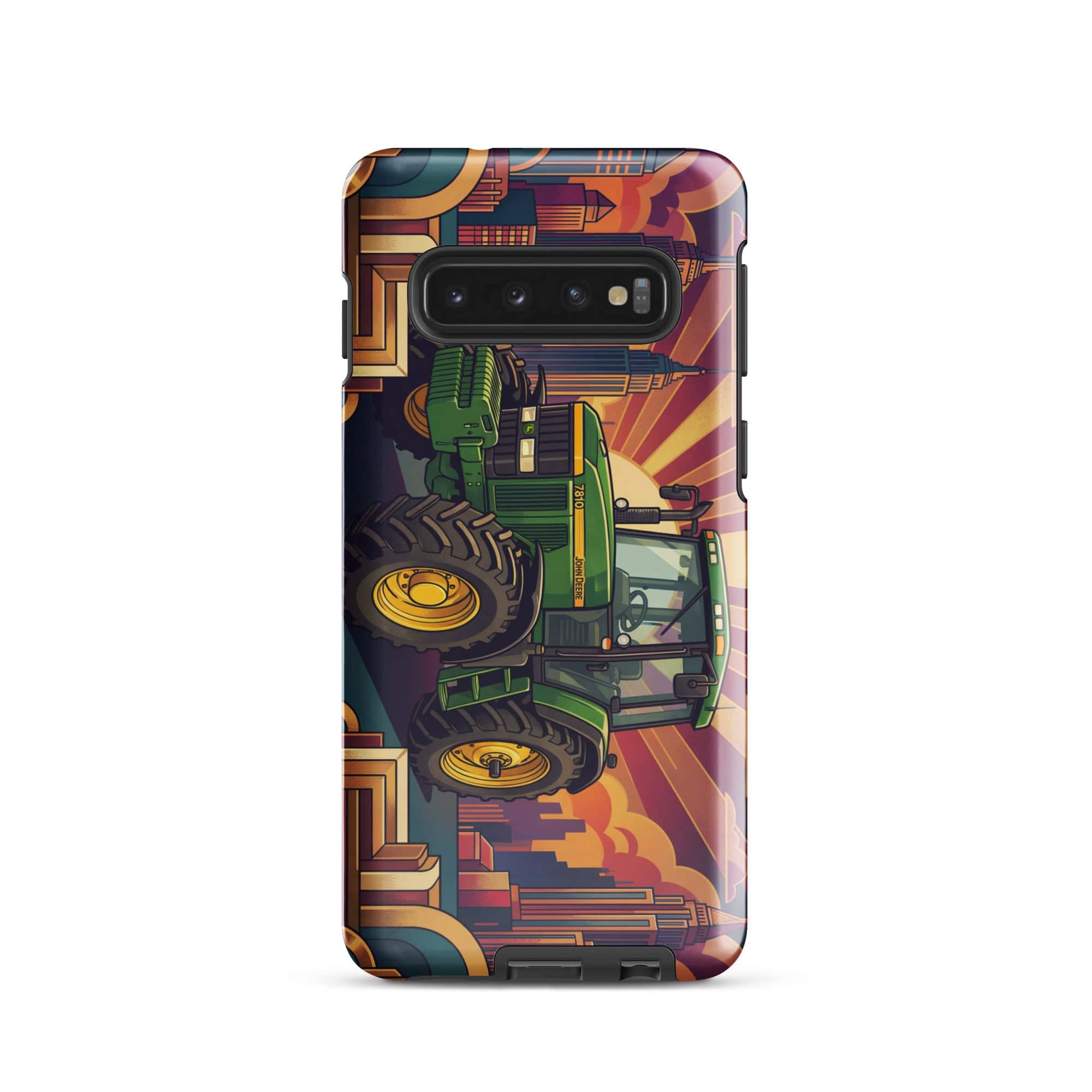 The Tractor Mugs Store Samsung Galaxy S10 John Deere 7810 | Art Deco Tough case for Samsung® Quality Farmers Merch
