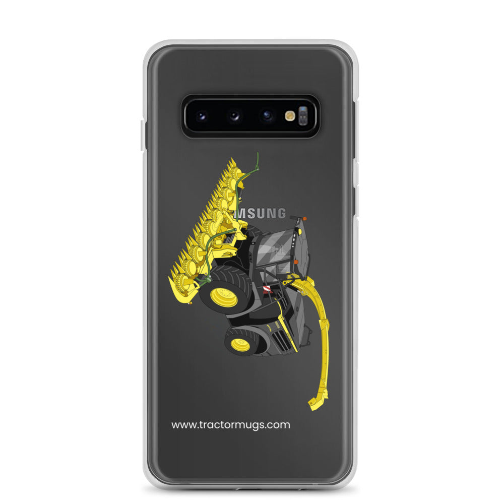 The Tractor Mugs Store Samsung Galaxy S10 John Deere 8800 Black Beauty Silage Harvester | Clear Case for Samsung® Quality Farmers Merch