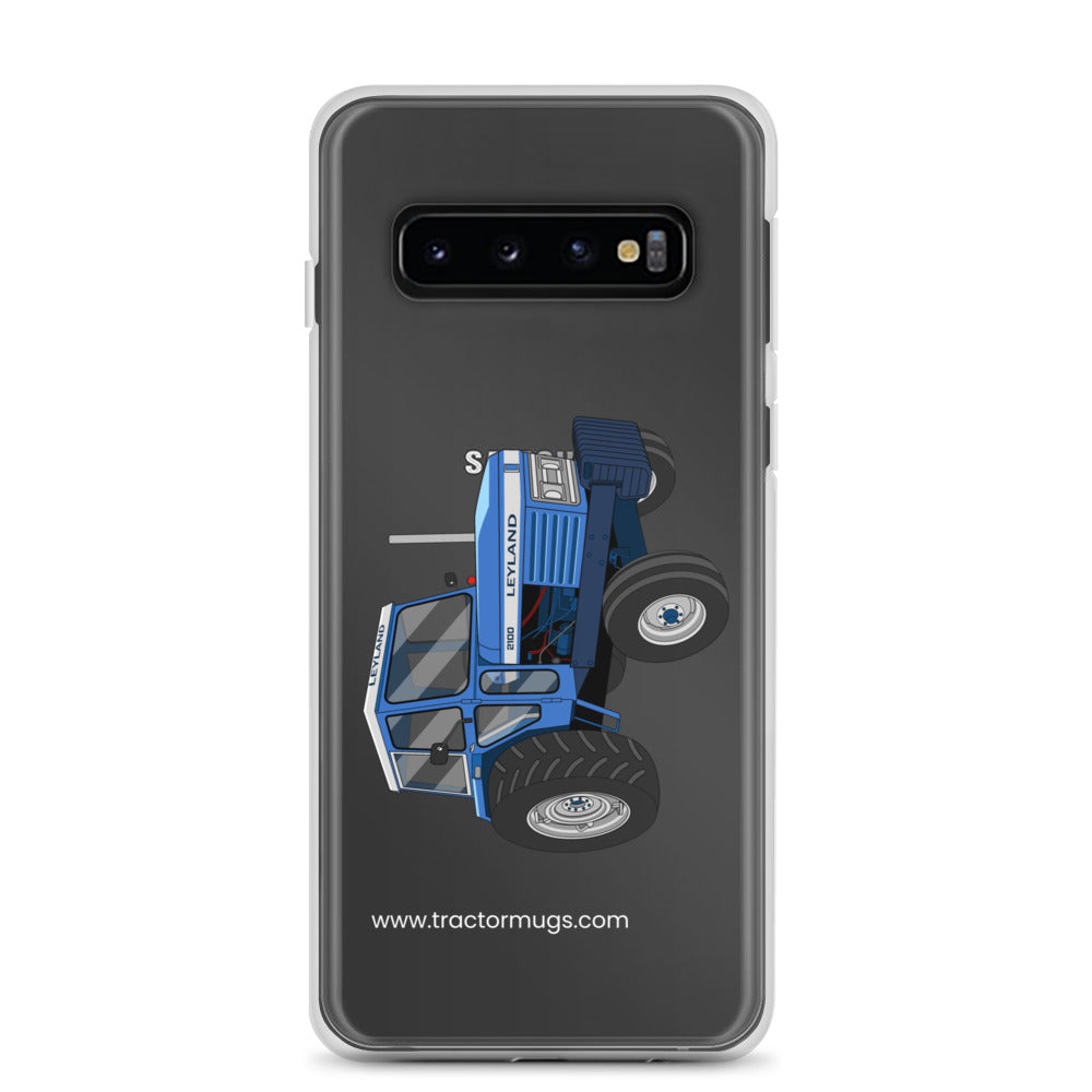 The Tractor Mugs Store Samsung Galaxy S10 Leyland 2100 | Clear Case for Samsung® Quality Farmers Merch