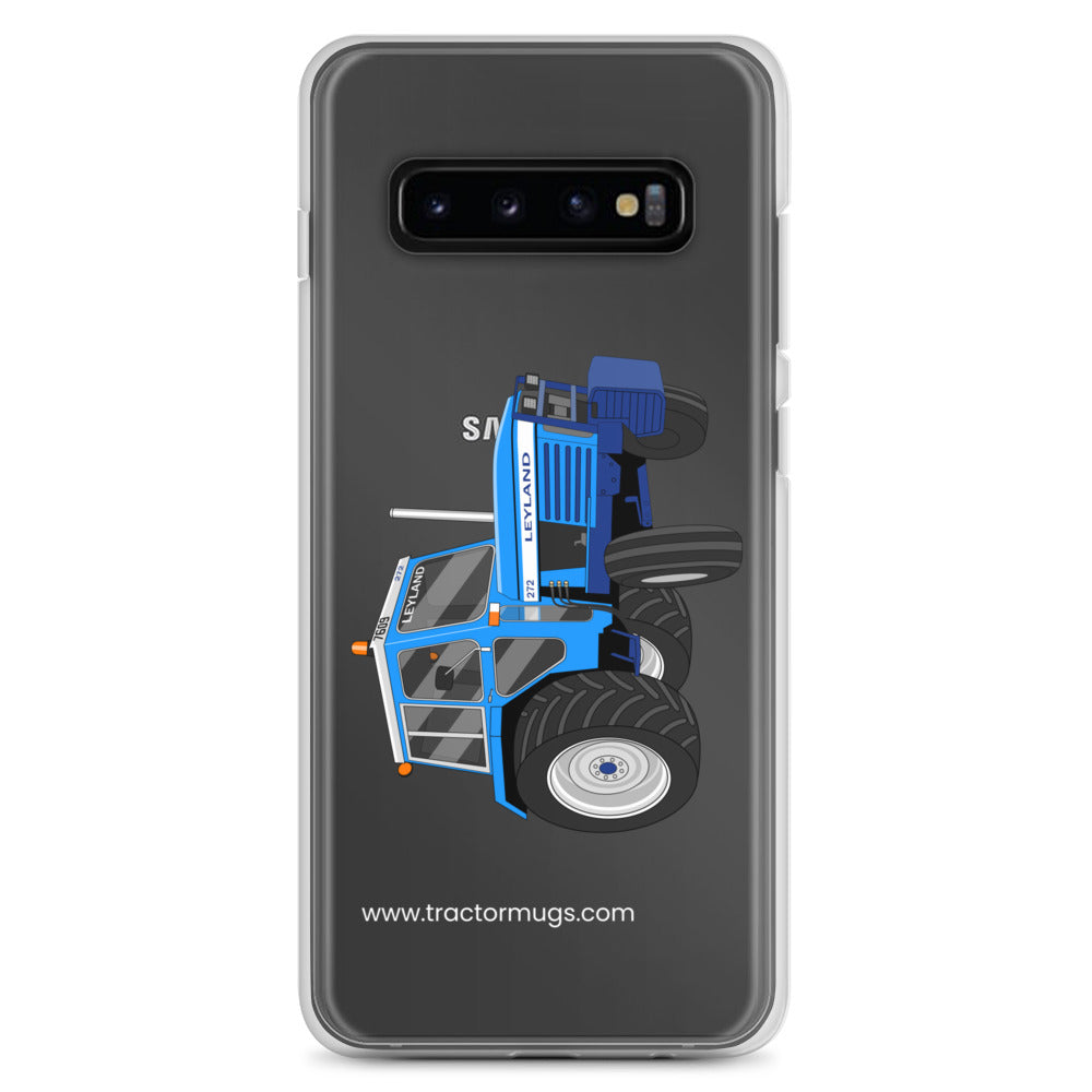 The Tractor Mugs Store Samsung Galaxy S10+ Leyland 272 | Clear Case for Samsung® Quality Farmers Merch
