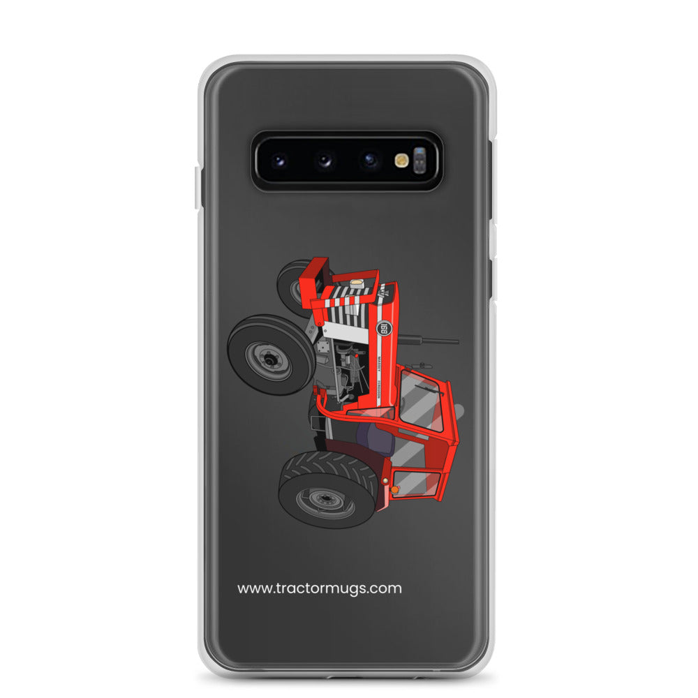 The Tractor Mugs Store Samsung Galaxy S10 Massey Ferguson 168 | Clear Case for Samsung® Quality Farmers Merch
