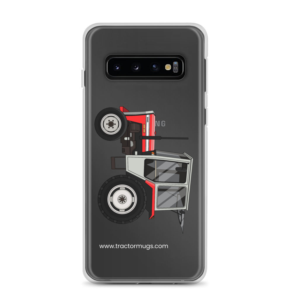 The Tractor Mugs Store Samsung Galaxy S10 Massey Ferguson 240 | Clear Case for Samsung® Quality Farmers Merch