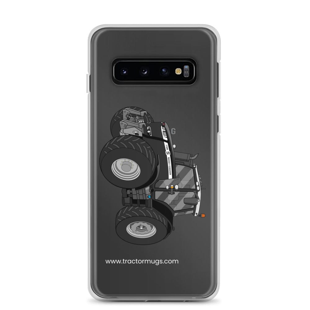 The Tractor Mugs Store Samsung Galaxy S10 Massey Ferguson 7726S Black Beauty | Clear Case for Samsung® Quality Farmers Merch
