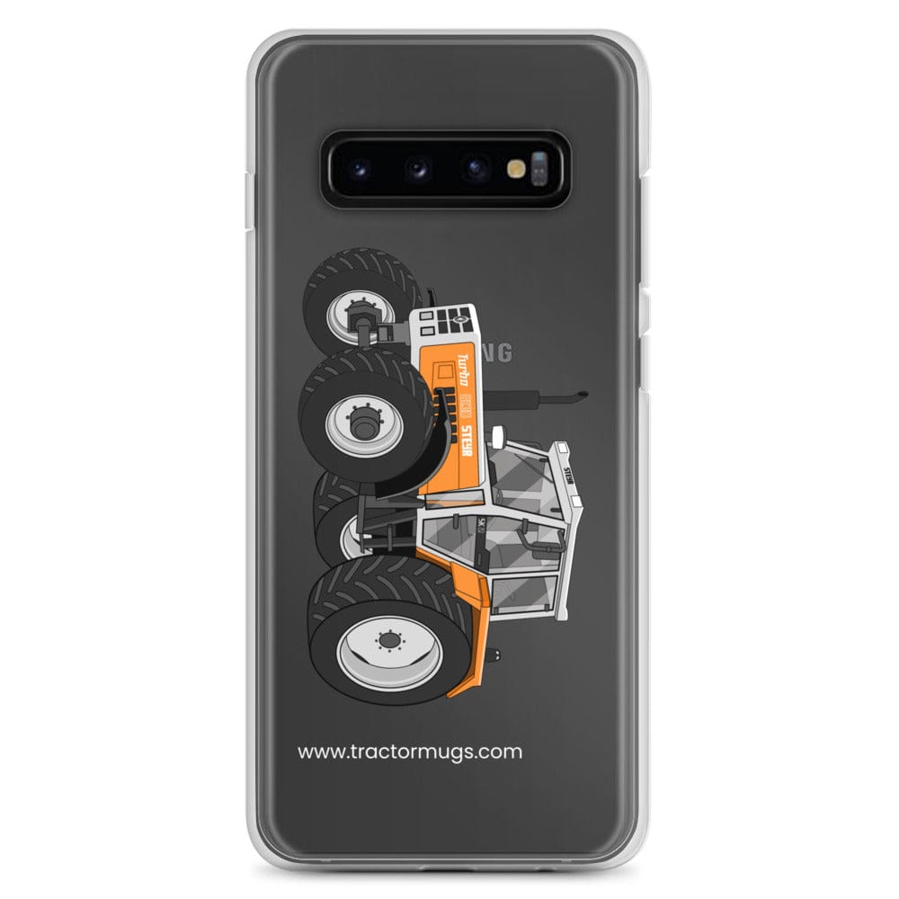 The Tractor Mugs Store Samsung Galaxy S10+ Steyr SK 8130 Kommunal | Clear Case for Samsung® Quality Farmers Merch