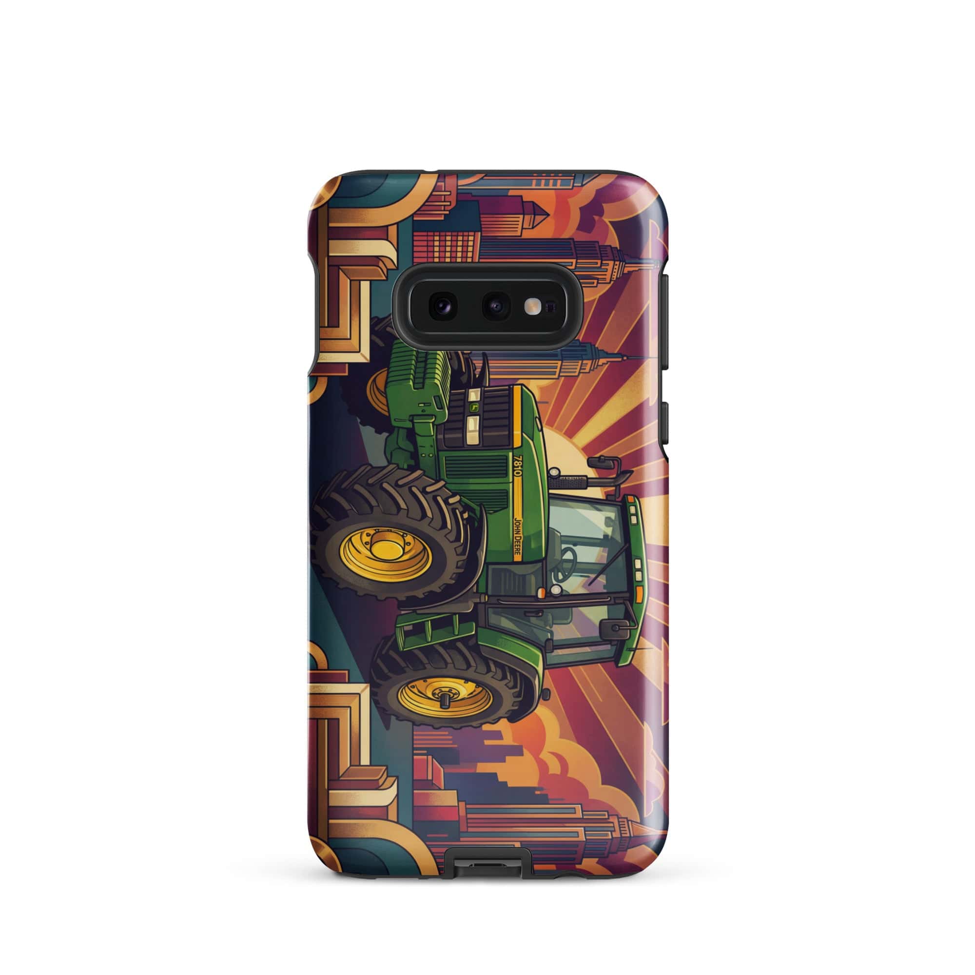 The Tractor Mugs Store Samsung Galaxy S10e John Deere 7810 | Art Deco Tough case for Samsung® Quality Farmers Merch