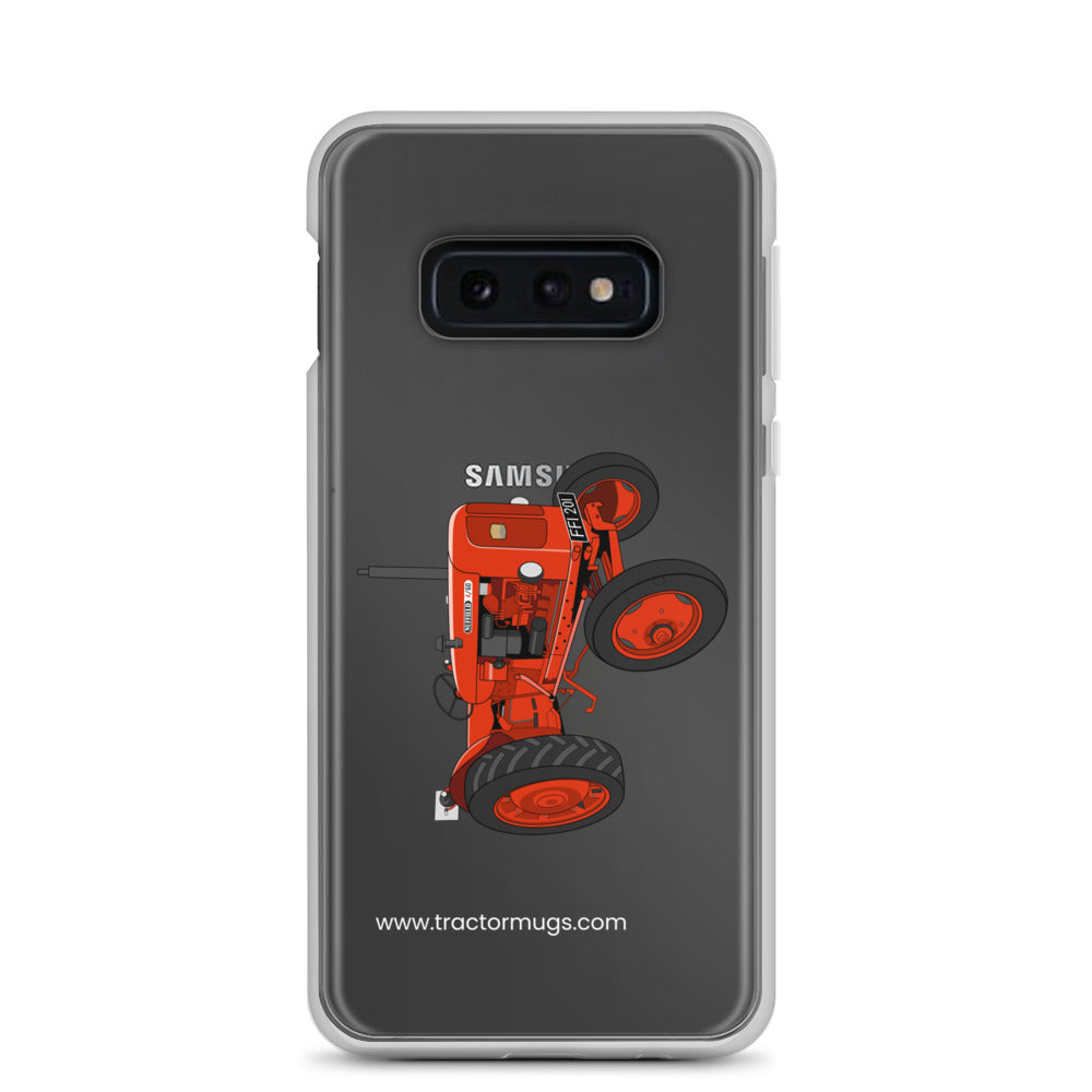 The Tractor Mugs Store Samsung Galaxy S10e Nuffield 4_60 | Clear Case for Samsung® Quality Farmers Merch