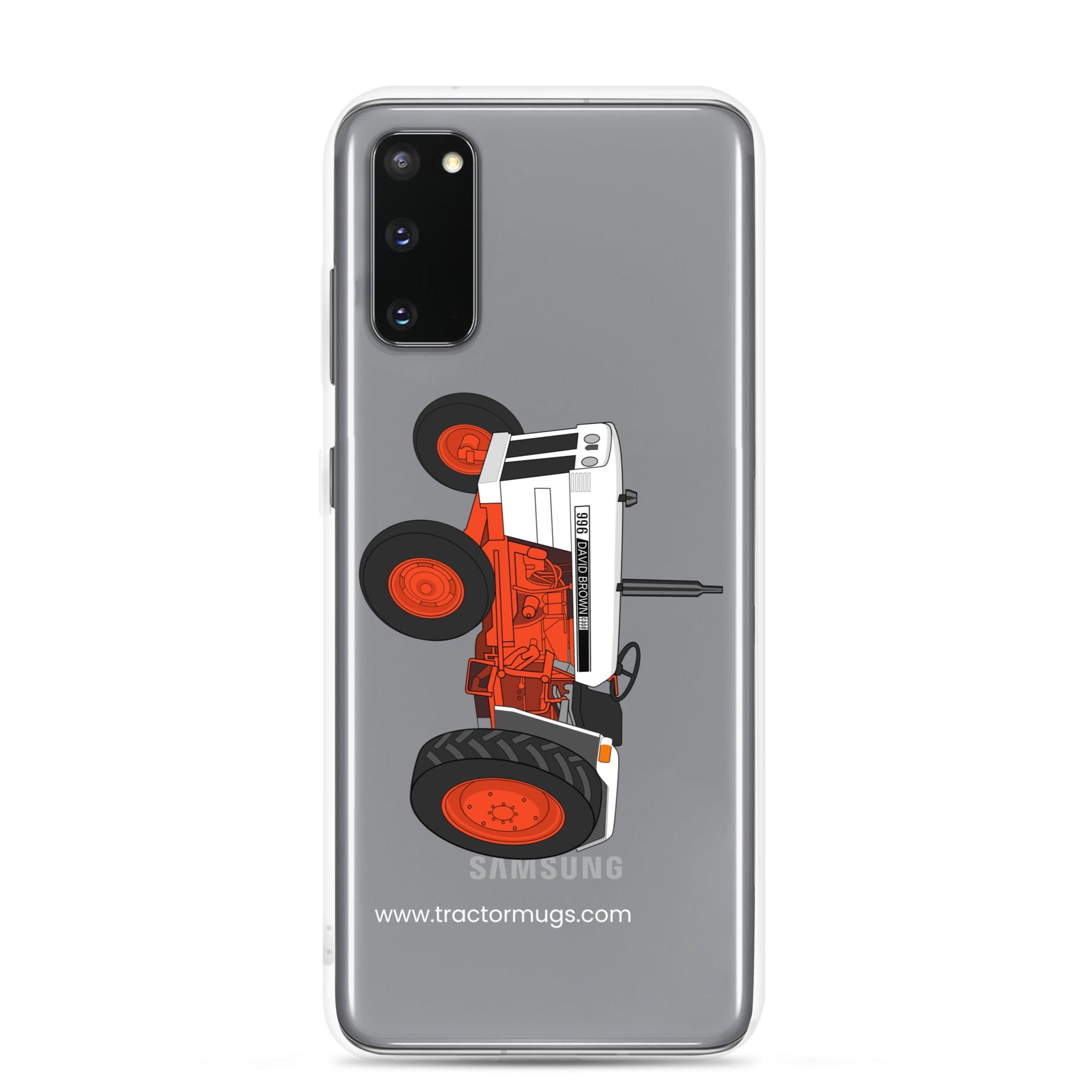 The Tractor Mugs Store Samsung Galaxy S20 Case David Brown 996 (1974) | Clear Case for Samsung® Quality Farmers Merch
