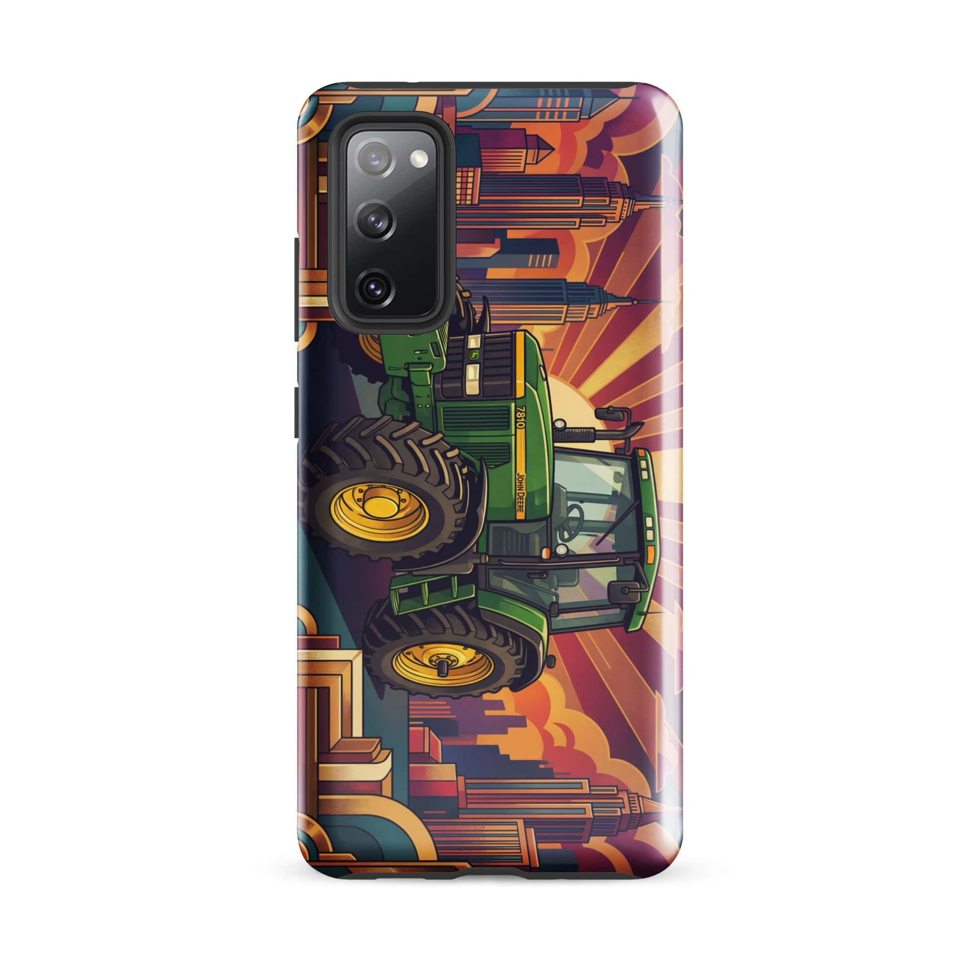 The Tractor Mugs Store Samsung Galaxy S20 FE John Deere 7810 | Art Deco Tough case for Samsung® Quality Farmers Merch