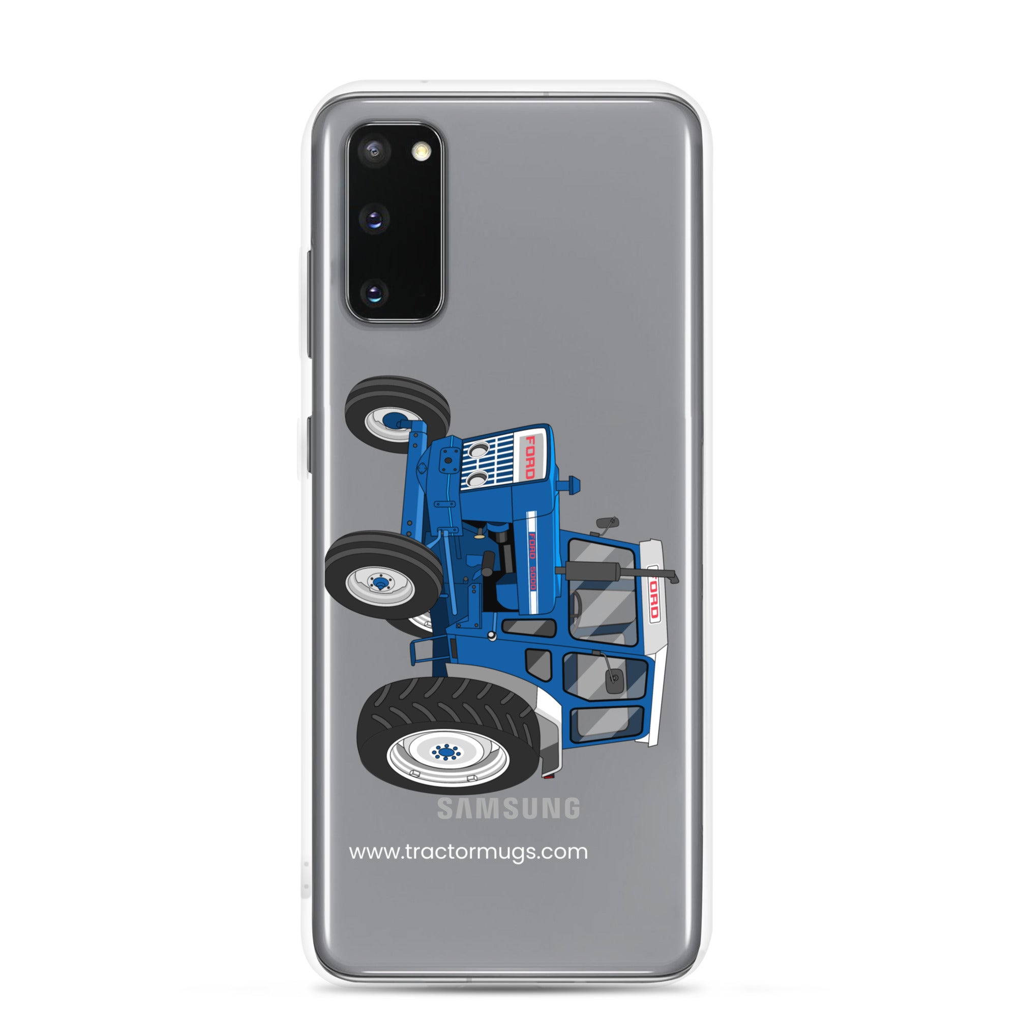 The Tractor Mugs Store Samsung Galaxy S20 Ford 5000 | Clear Case for Samsung® Quality Farmers Merch