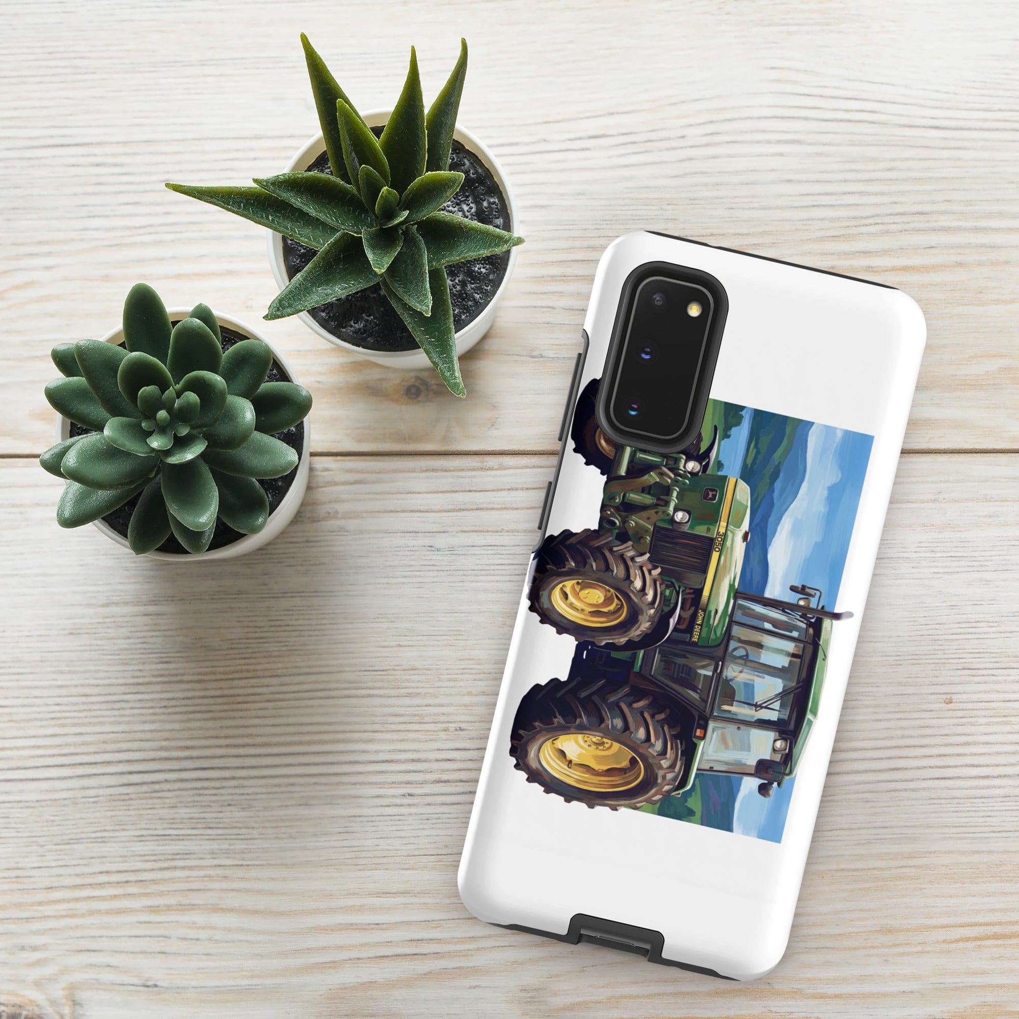 The Tractor Mugs Store Samsung Galaxy S20 John Deere 3050 | Splash Art Tough case for Samsung® Quality Farmers Merch