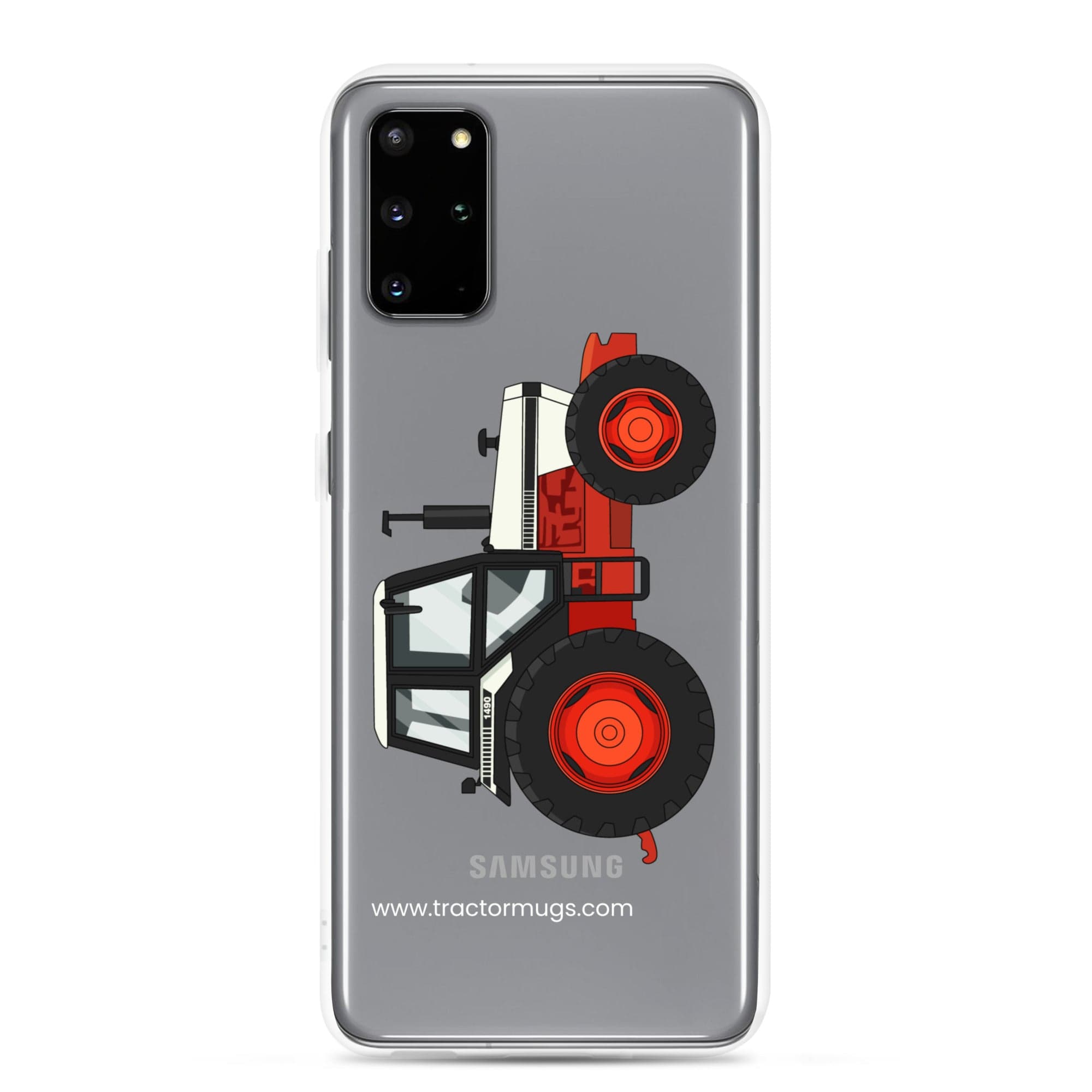The Tractor Mugs Store Samsung Galaxy S20 Plus David Brown 1490 4WD | Clear Case for Samsung® Quality Farmers Merch