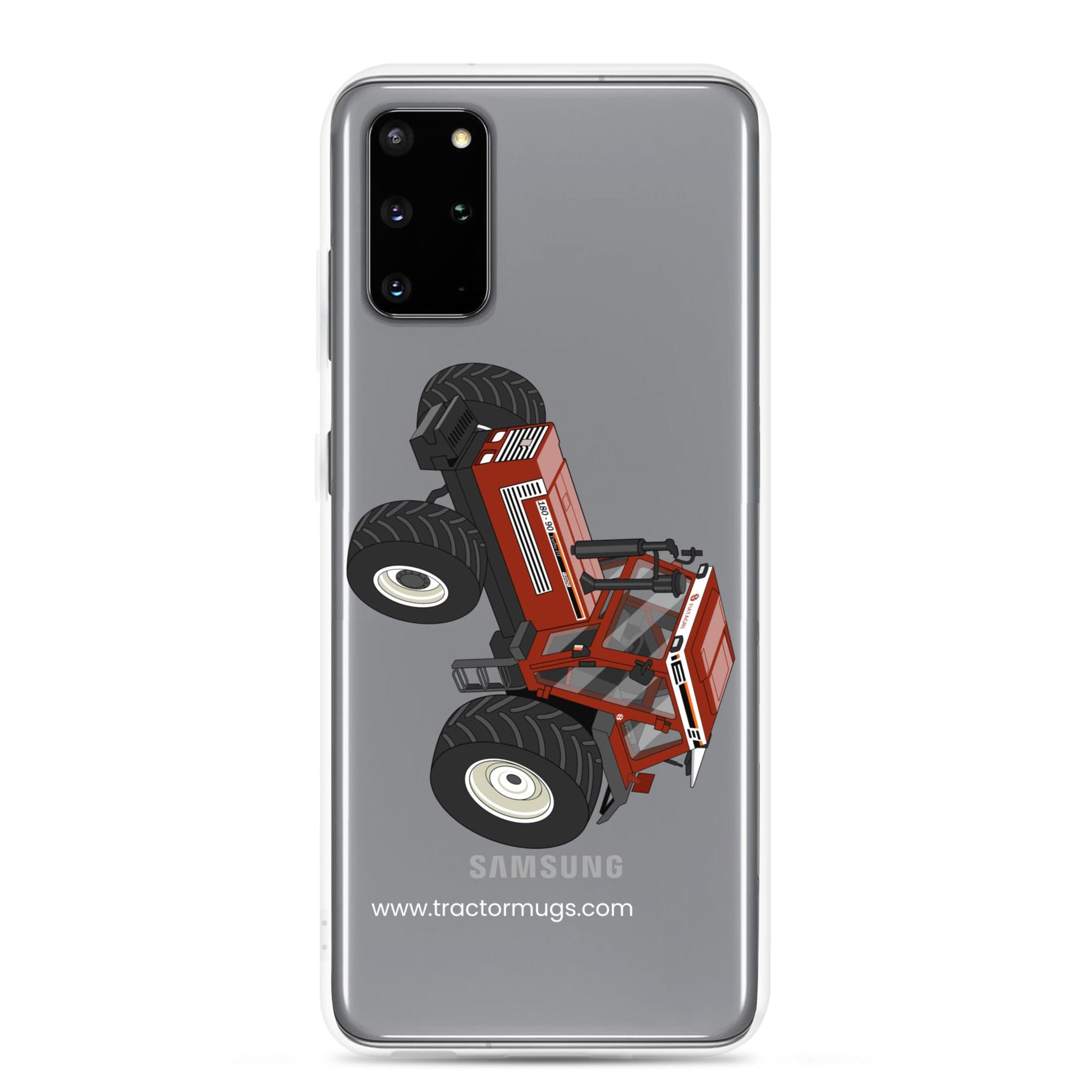 The Tractor Mugs Store Samsung Galaxy S20 Plus Fiat180-90 | Clear Case for Samsung® Quality Farmers Merch