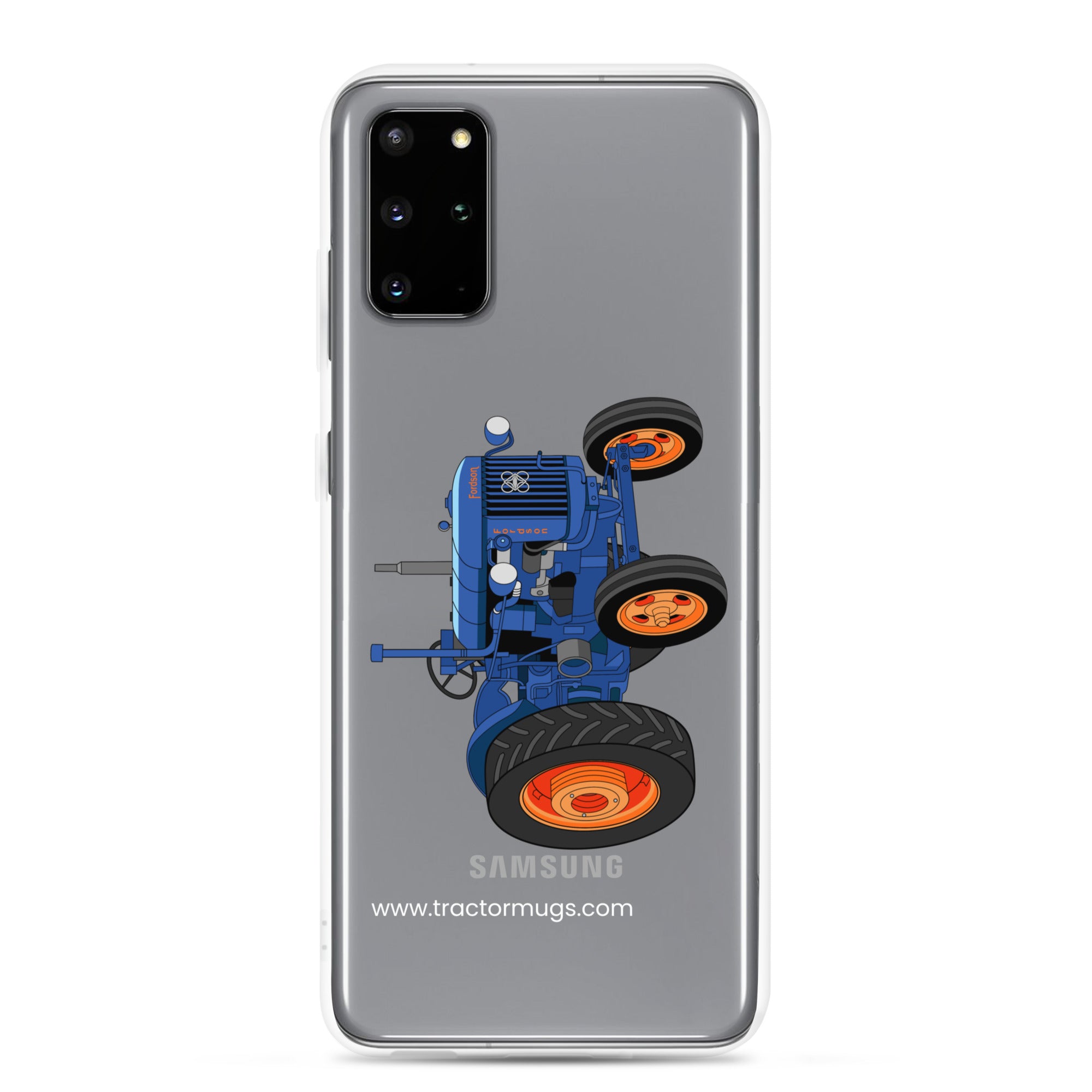 The Tractor Mugs Store Samsung Galaxy S20 Plus Fordson E27N L4a | Clear Case for Samsung® Quality Farmers Merch