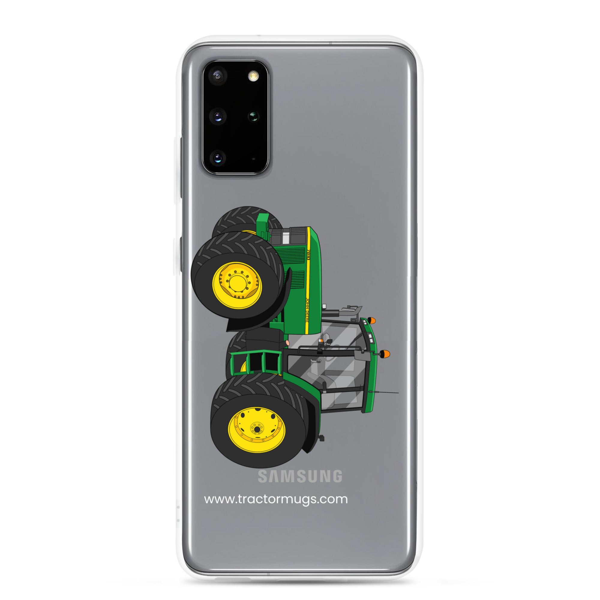 The Tractor Mugs Store Samsung Galaxy S20 Plus John Deere 7810 | Clear Case for Samsung® Quality Farmers Merch