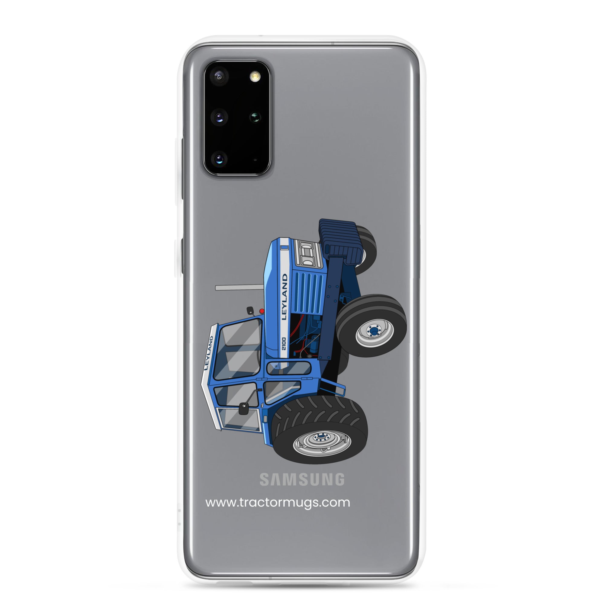 The Tractor Mugs Store Samsung Galaxy S20 Plus Leyland 2100 | Clear Case for Samsung® Quality Farmers Merch