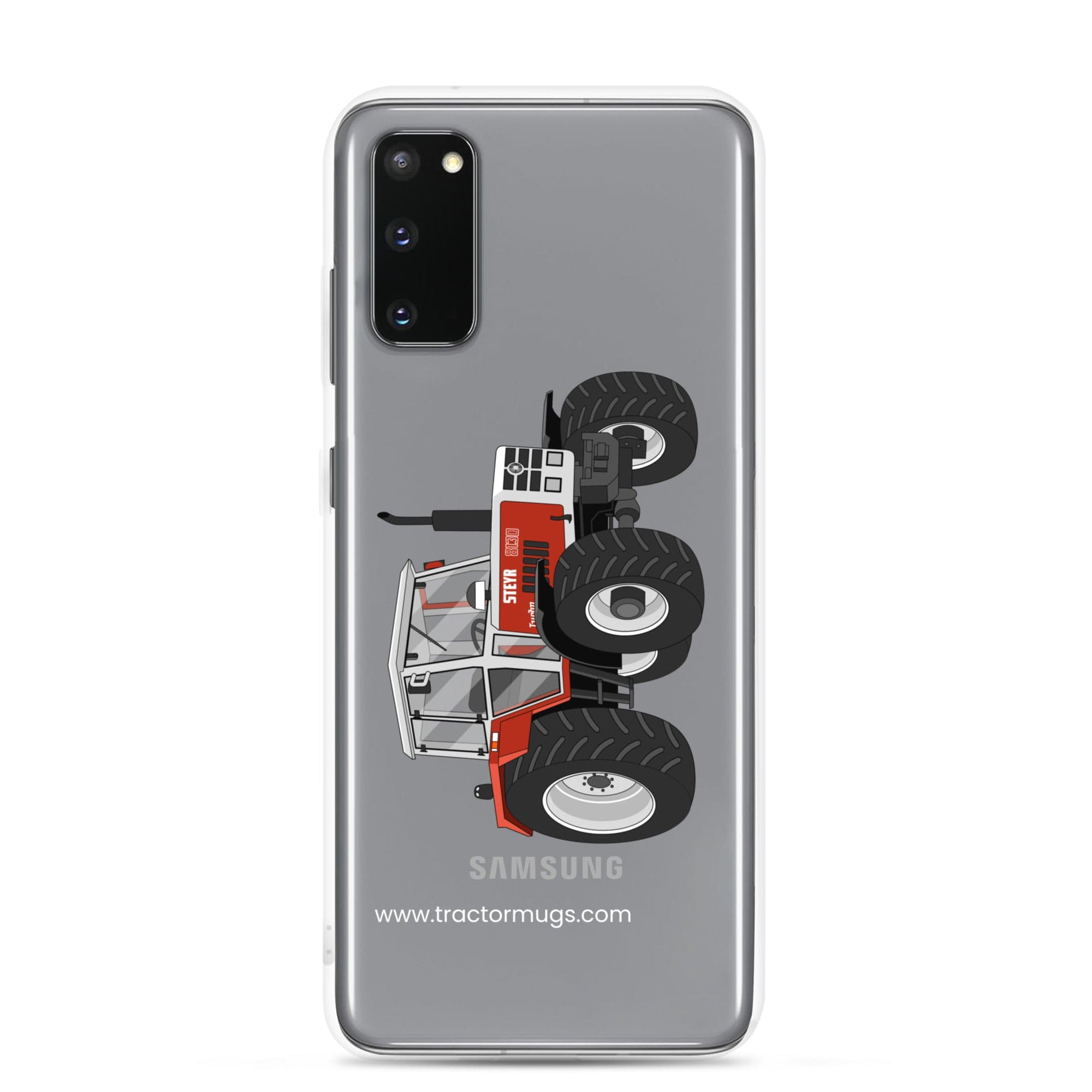 The Tractor Mugs Store Samsung Galaxy S20 Steyr 8130 | Clear Case for Samsung® Quality Farmers Merch