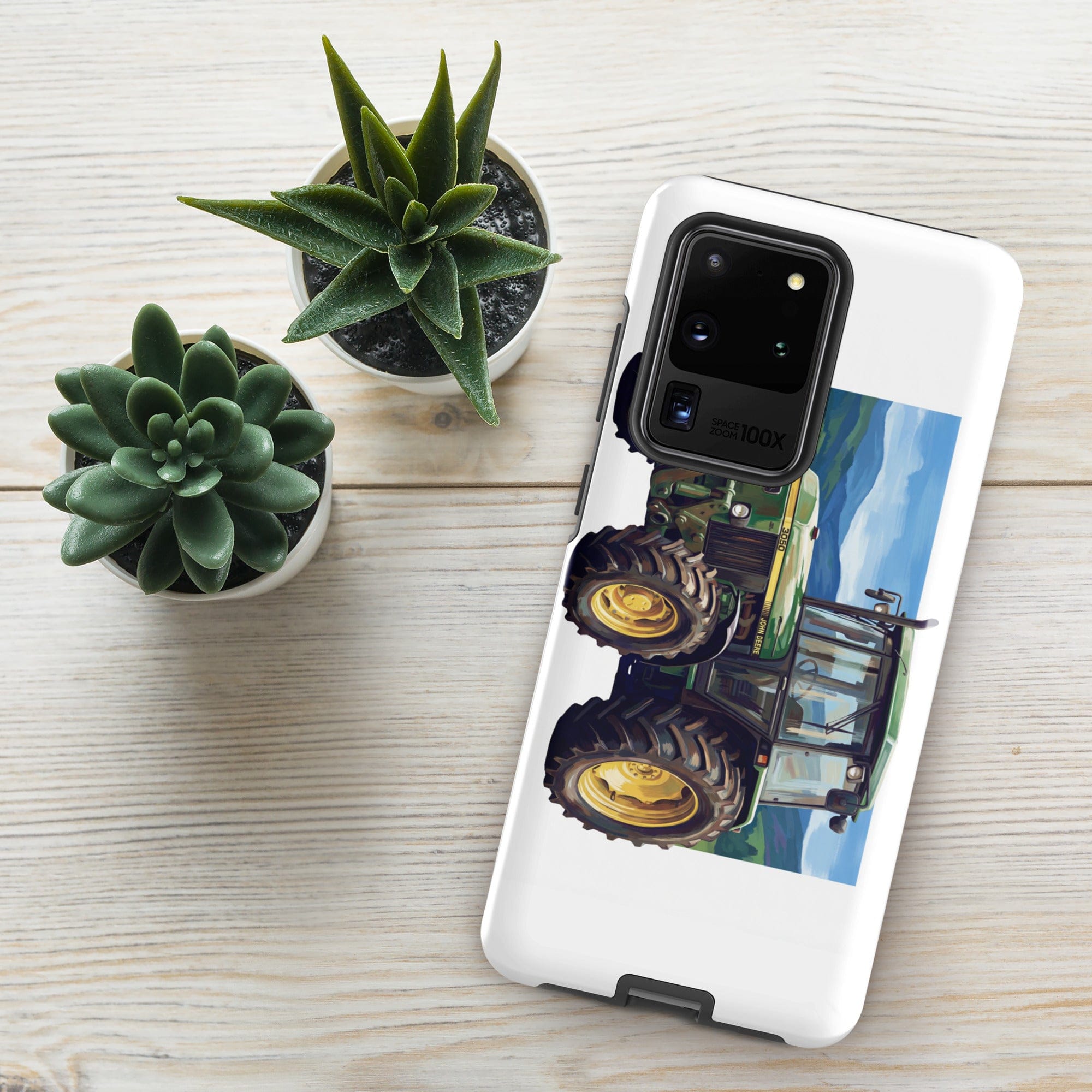 The Tractor Mugs Store Samsung Galaxy S20 Ultra John Deere 3050 | Splash Art Tough case for Samsung® Quality Farmers Merch