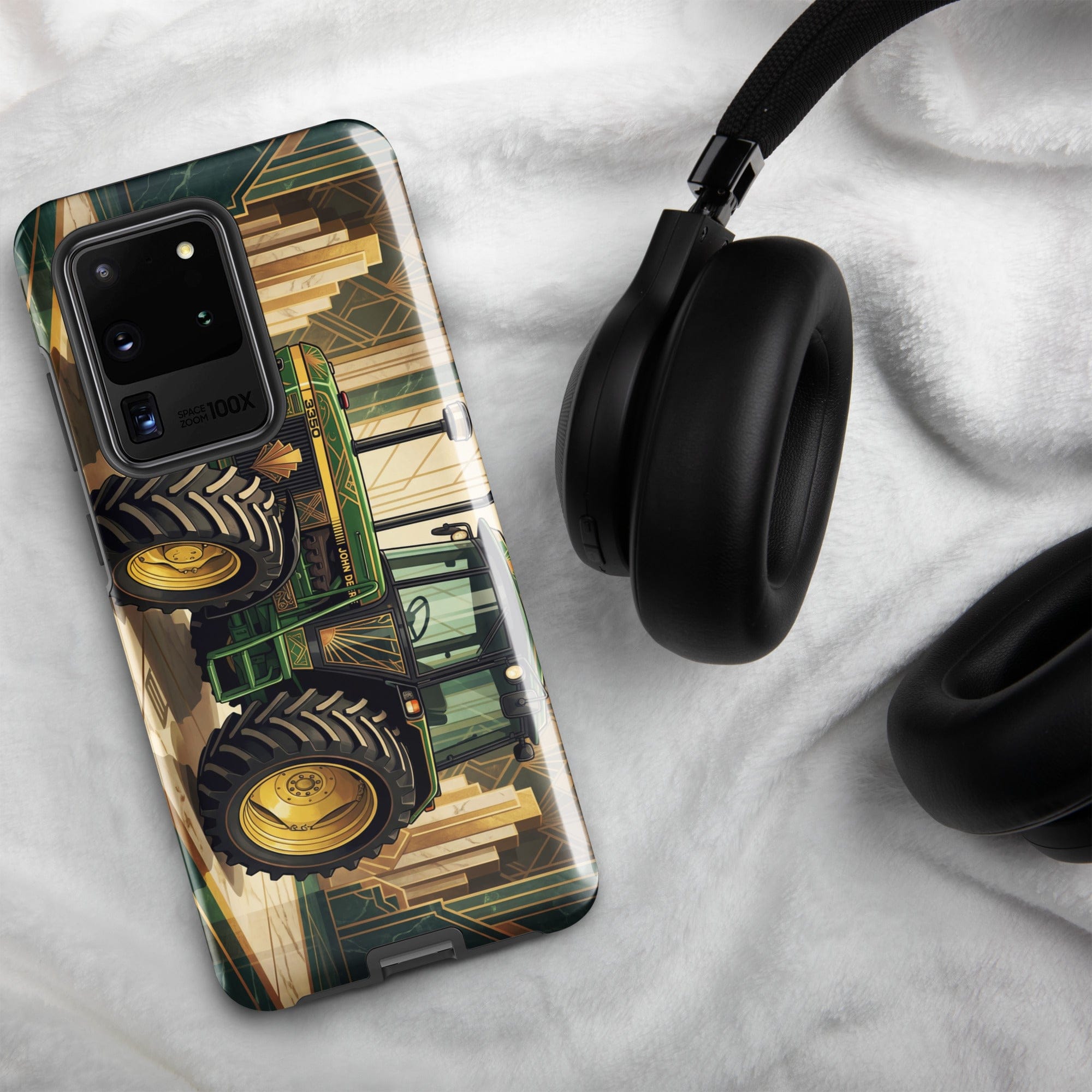 The Tractor Mugs Store Samsung Galaxy S20 Ultra John Deere 3350 | Art Deco Tough case for Samsung® Quality Farmers Merch