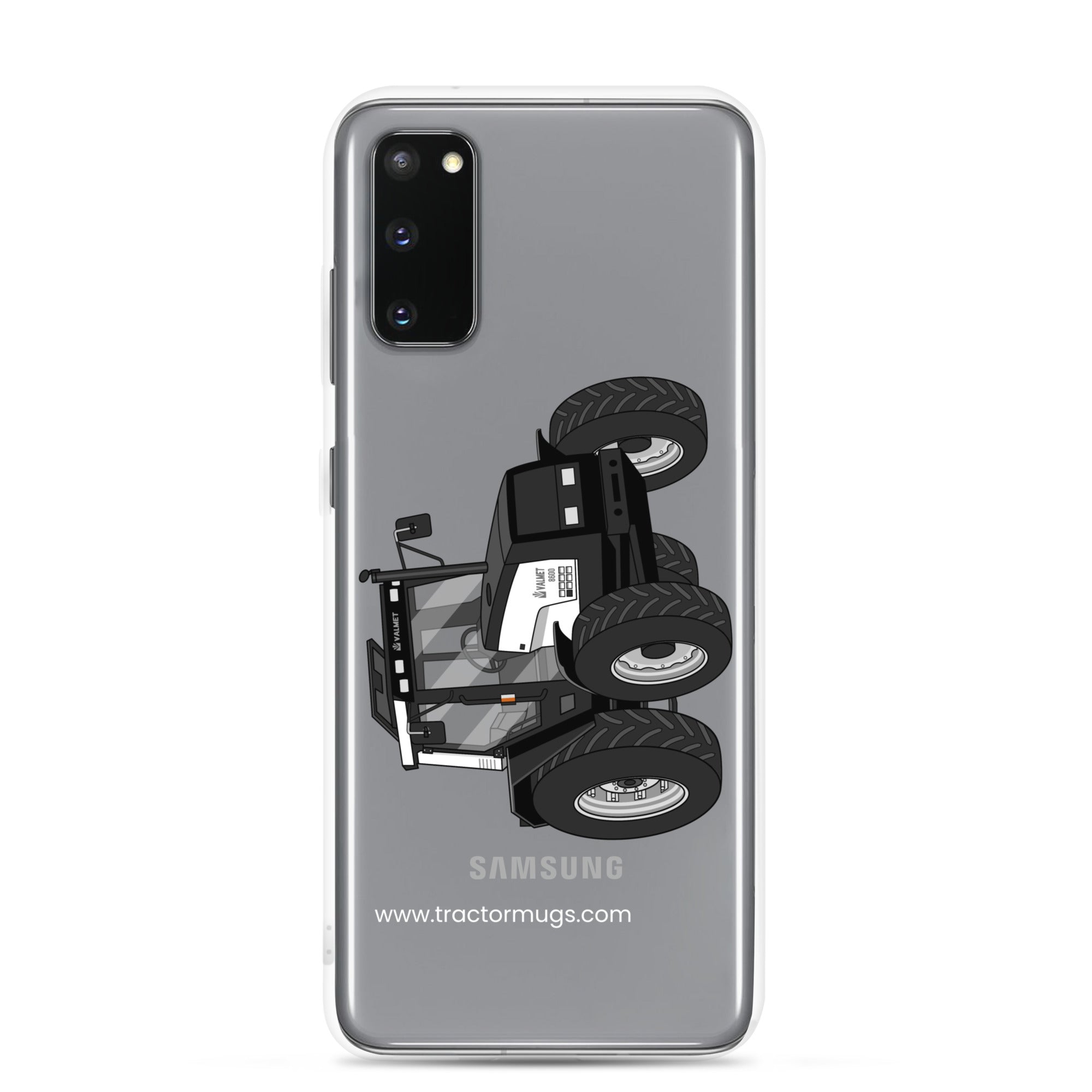 The Tractor Mugs Store Samsung Galaxy S20 Valmet Mega 8600 | Clear Case for Samsung® Quality Farmers Merch