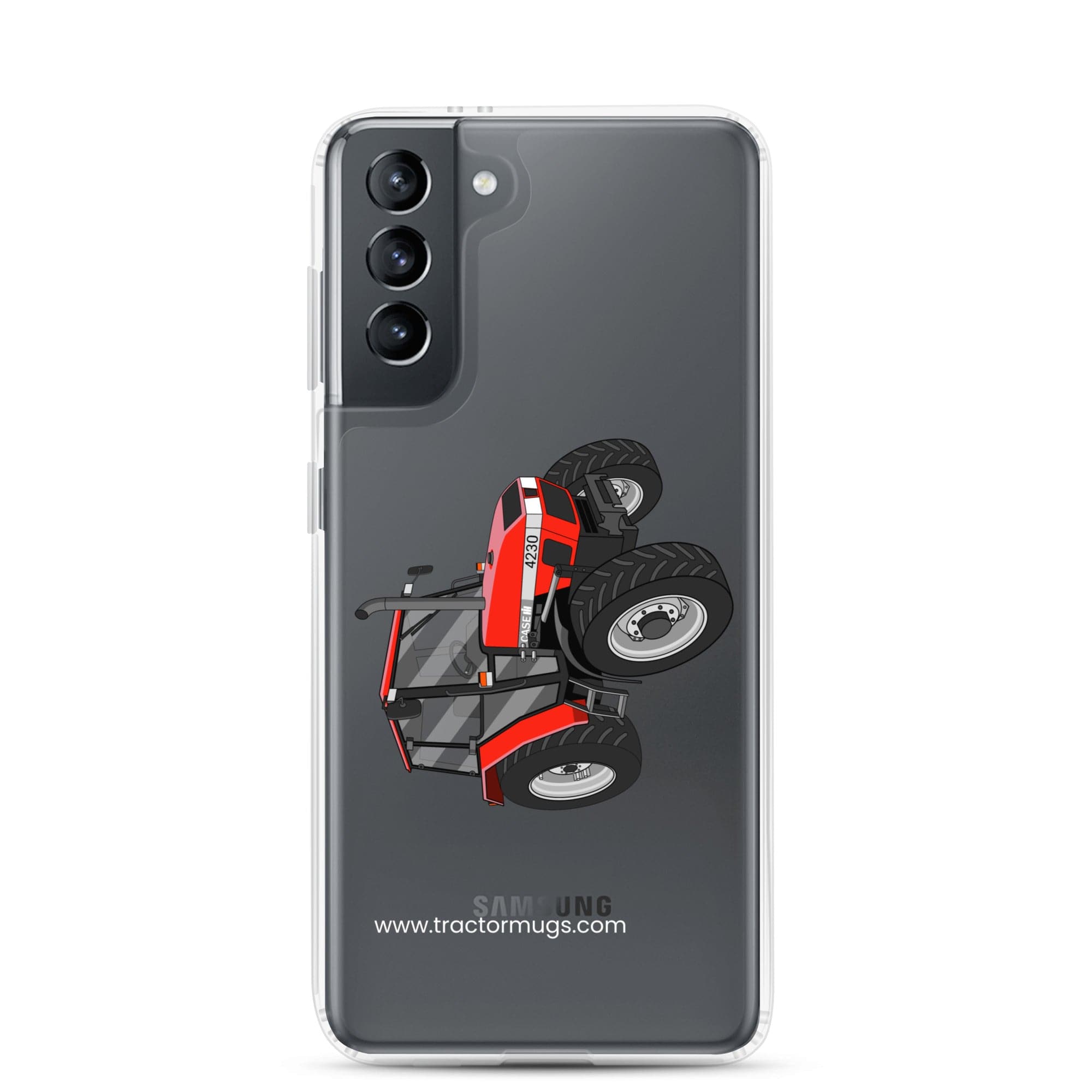 The Tractor Mugs Store Samsung Galaxy S21 Case 4230 | Clear Case for Samsung® Quality Farmers Merch