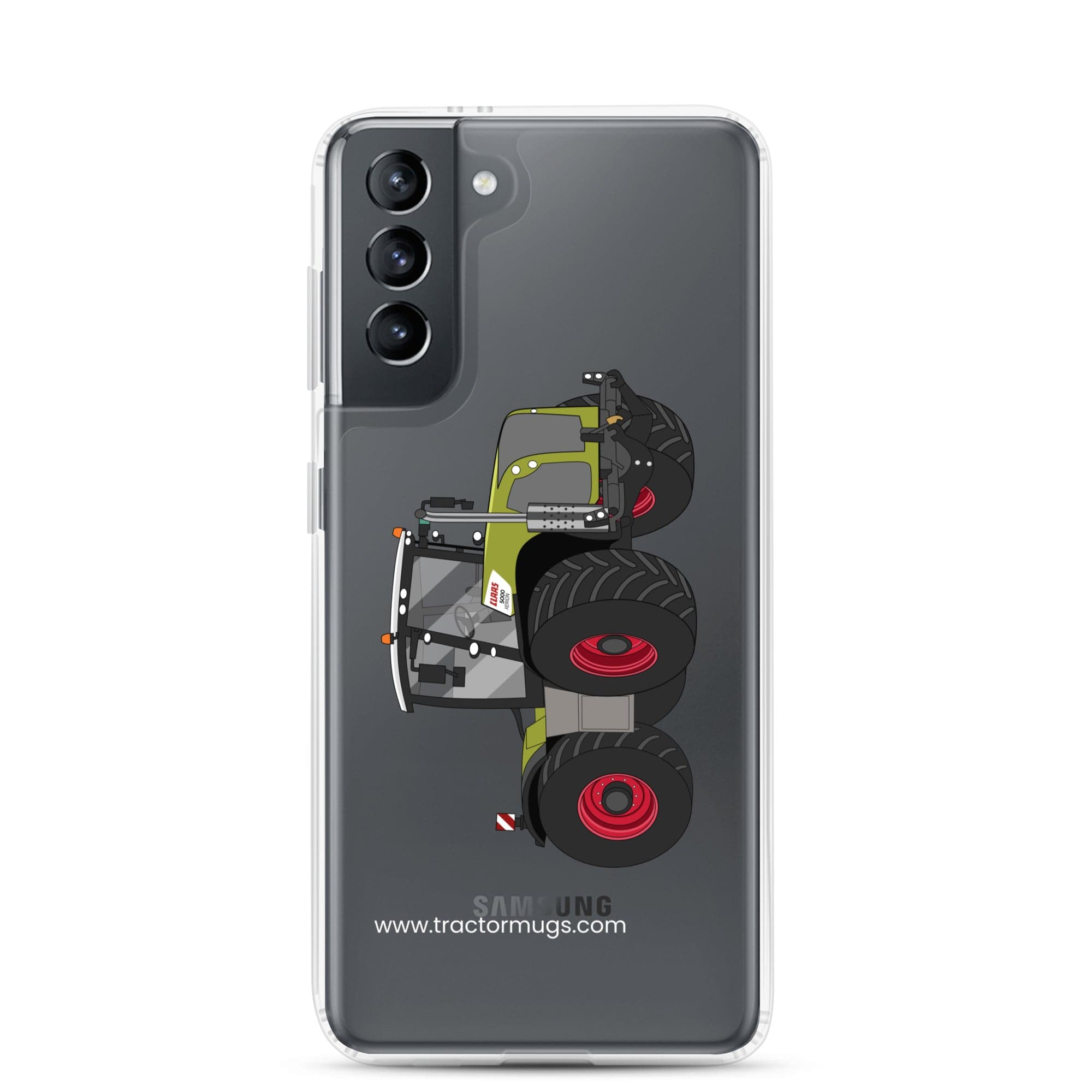 The Tractor Mugs Store Samsung Galaxy S21 Class Xerion 5000 Tractor VC | Clear Case for Samsung® Quality Farmers Merch