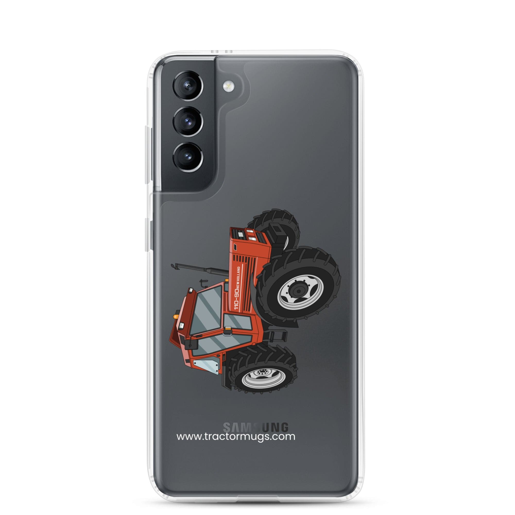 The Tractor Mugs Store Samsung Galaxy S21 FIAT 110-90 | Clear Case for Samsung® Quality Farmers Merch