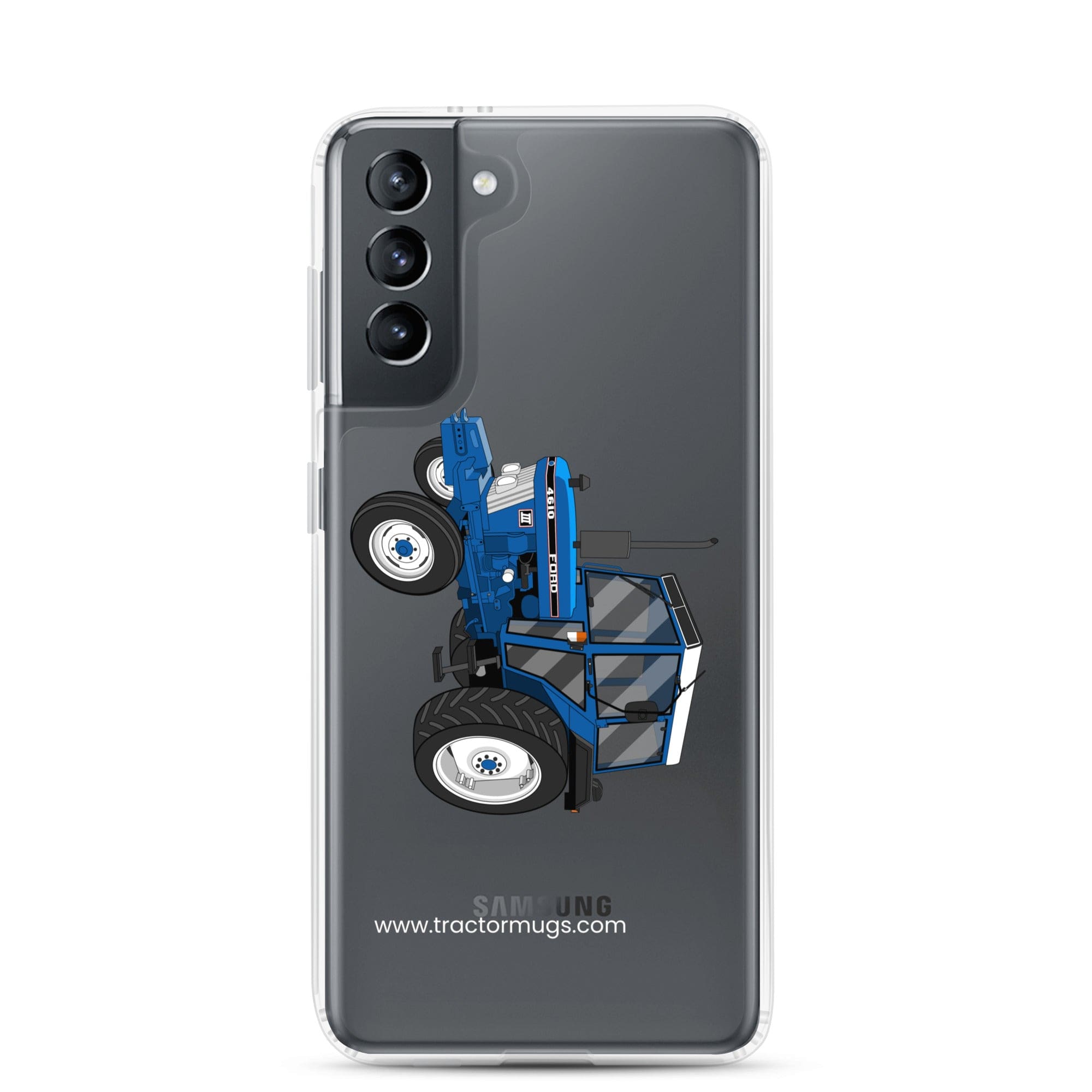 The Tractor Mugs Store Samsung Galaxy S21 Ford 4610 2WD | Clear Case for Samsung® Quality Farmers Merch