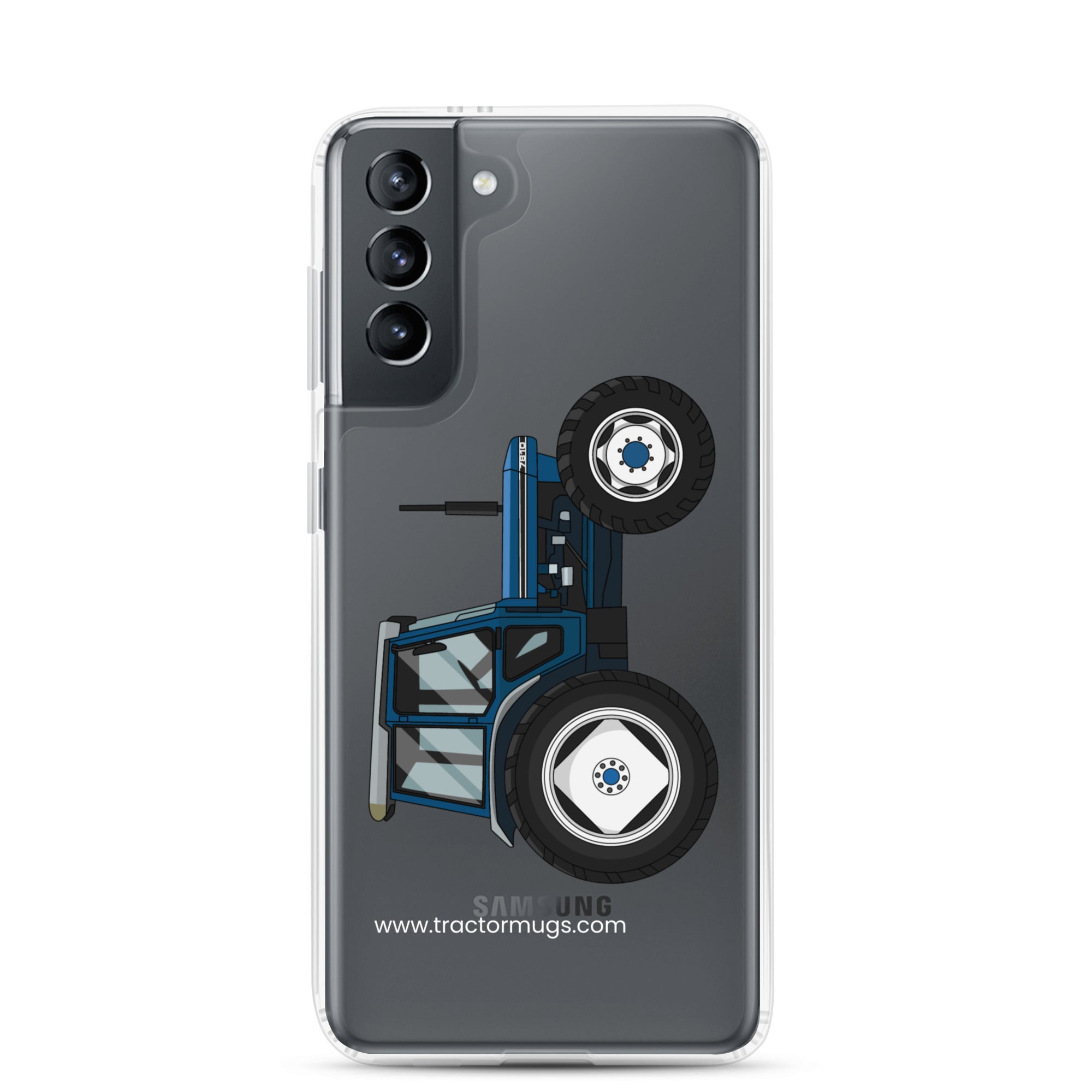 The Tractor Mugs Store Samsung Galaxy S21 Ford 7810 | Clear Case for Samsung® Quality Farmers Merch