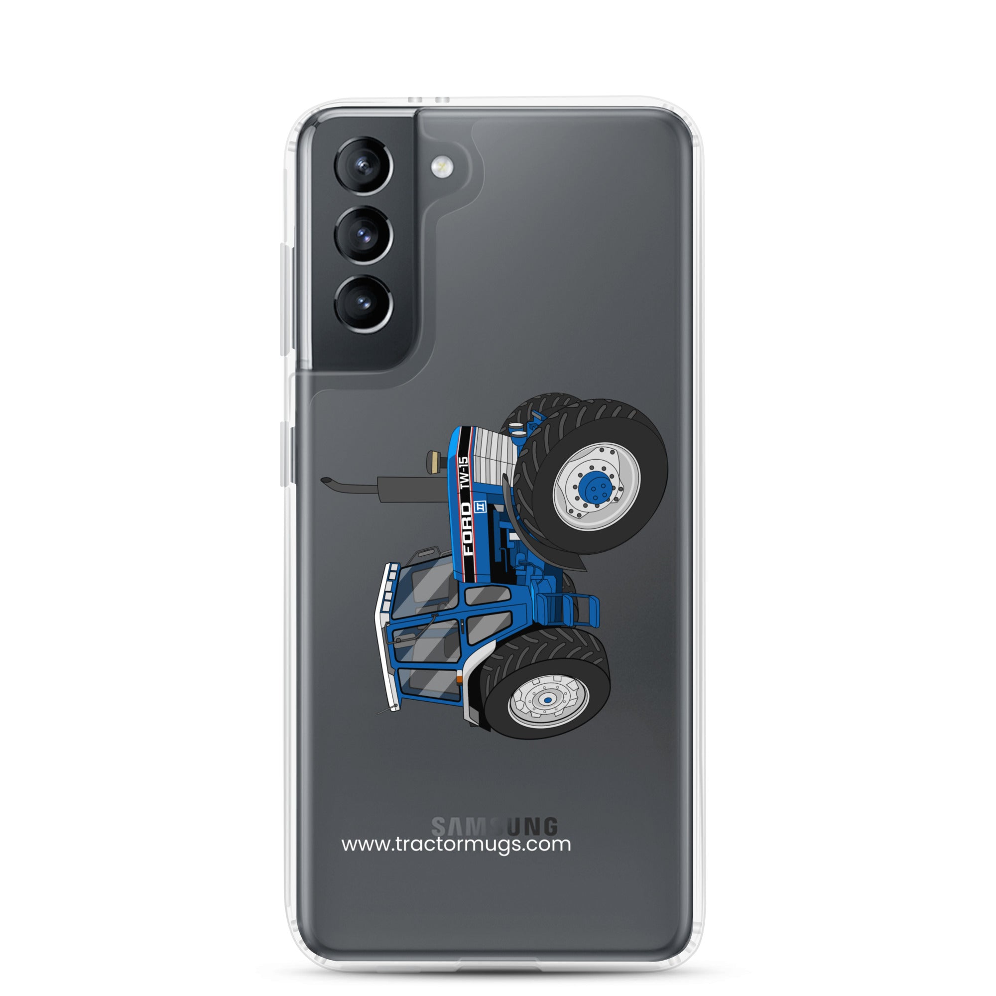 The Tractor Mugs Store Samsung Galaxy S21 Ford TW 15 | Clear Case for Samsung® Quality Farmers Merch